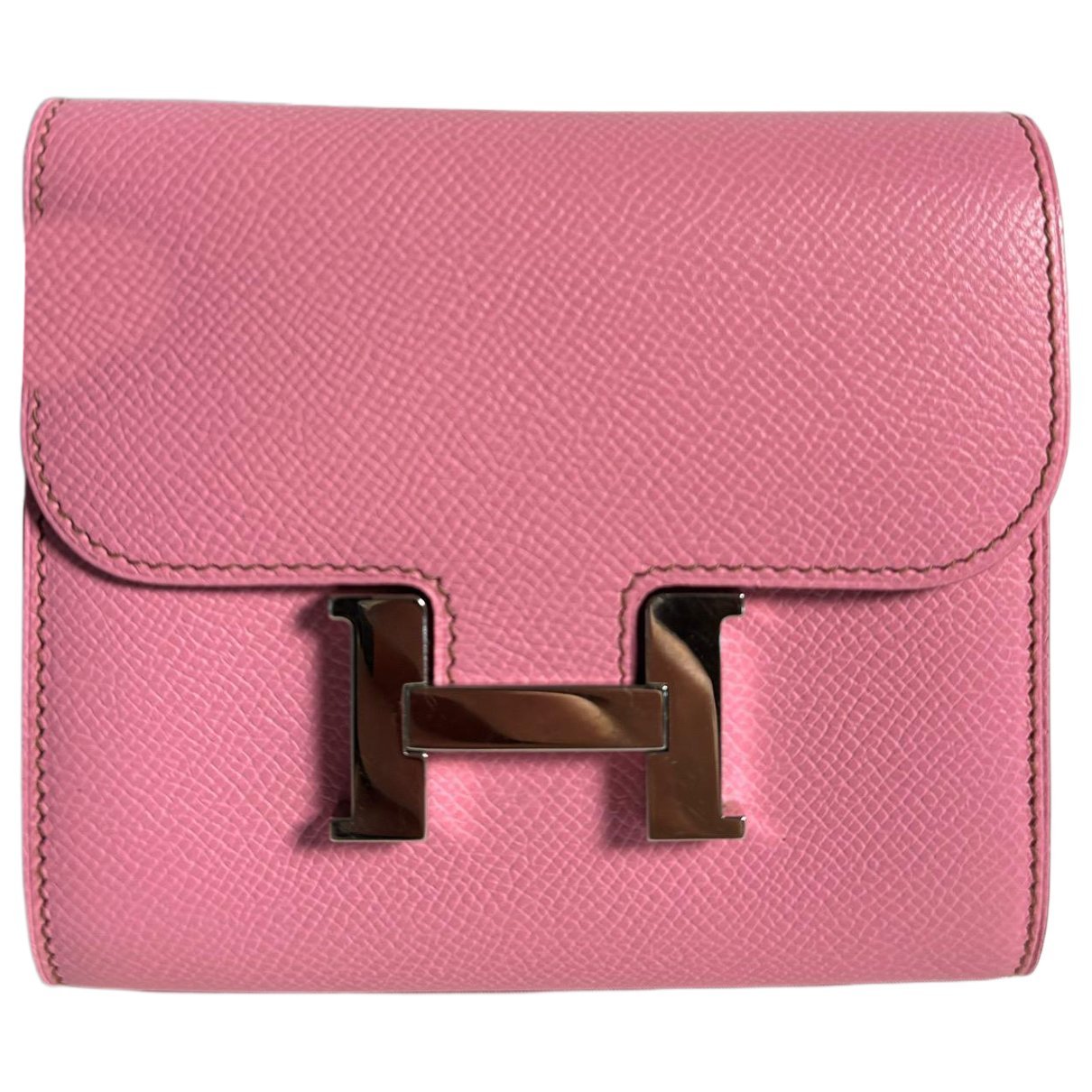 Constance leather clutch bag