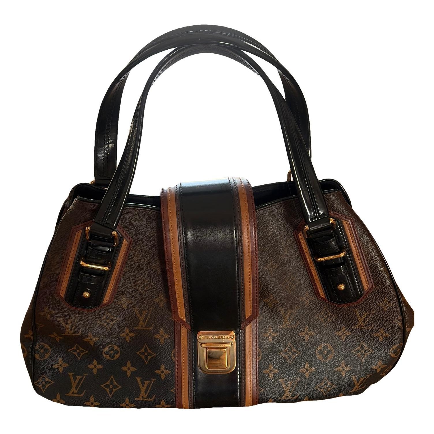 Griet Mirage leather handbag