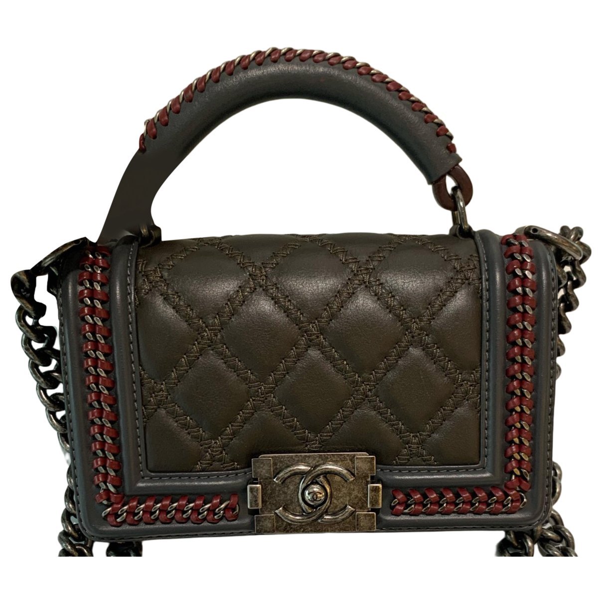 Boy leather handbag