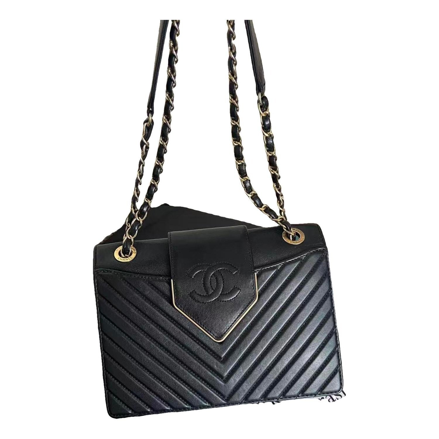 Leather handbag