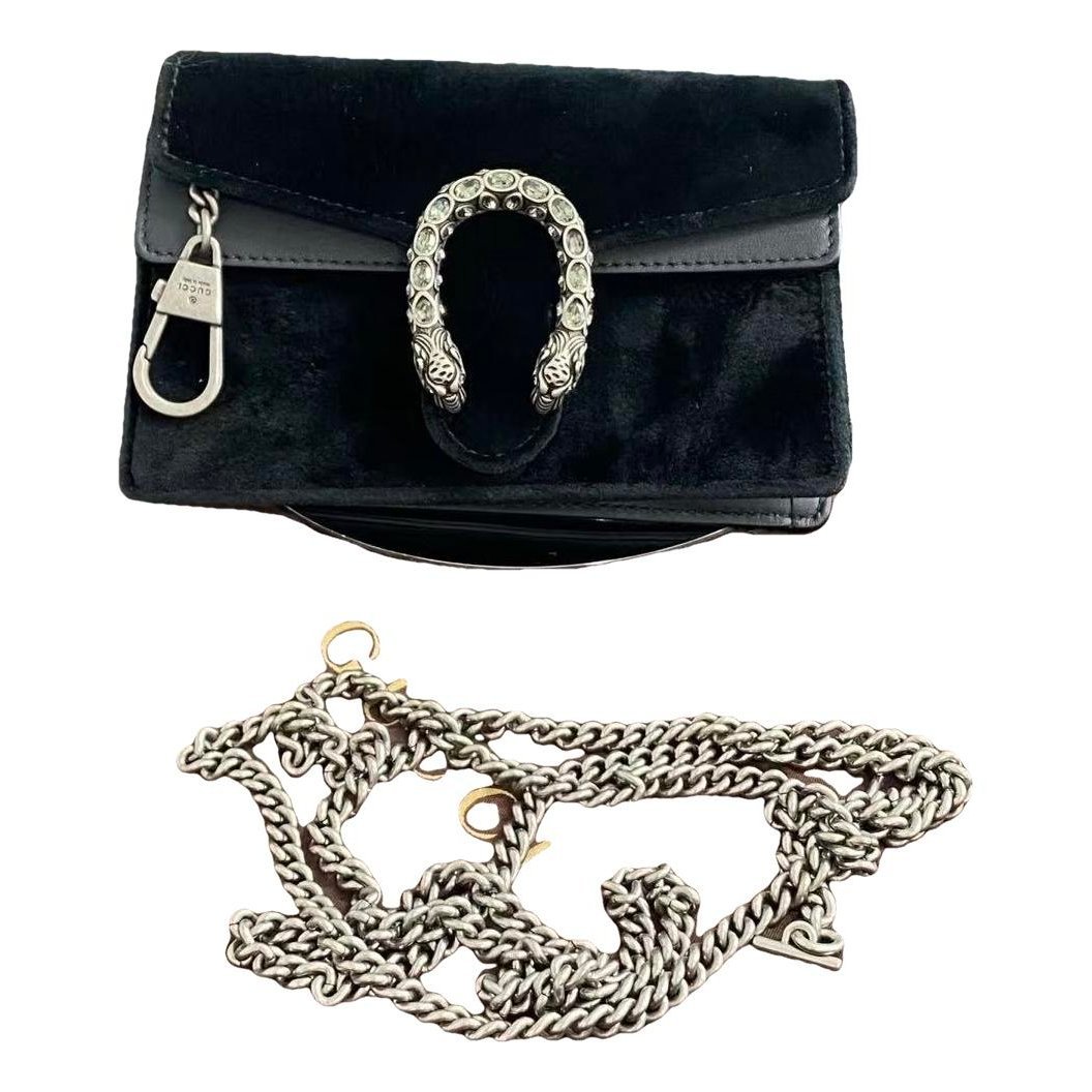 Dionysus Super Mini velvet crossbody bag