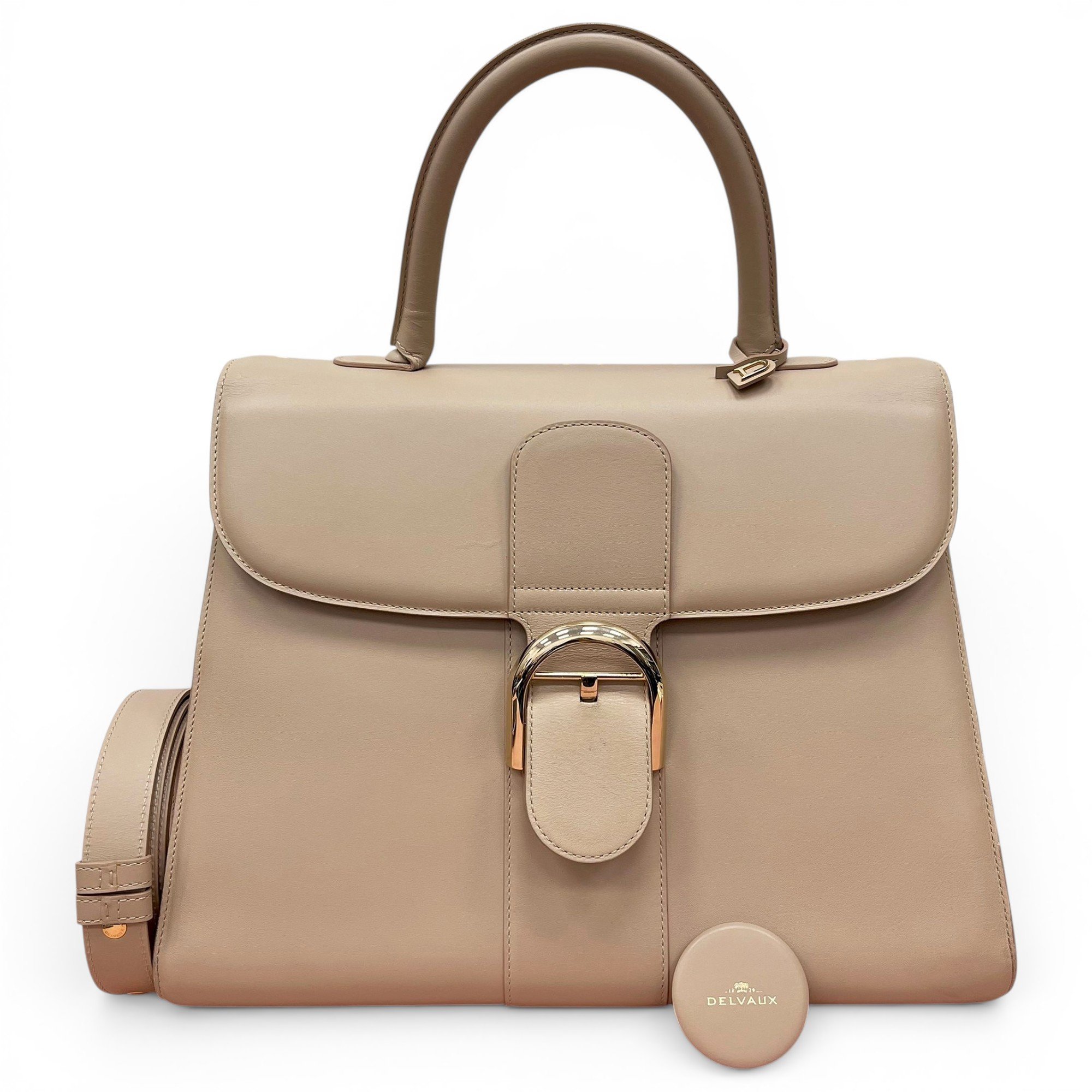 Brillant leather handbag