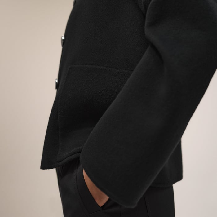 Noir Cashmere Jacket