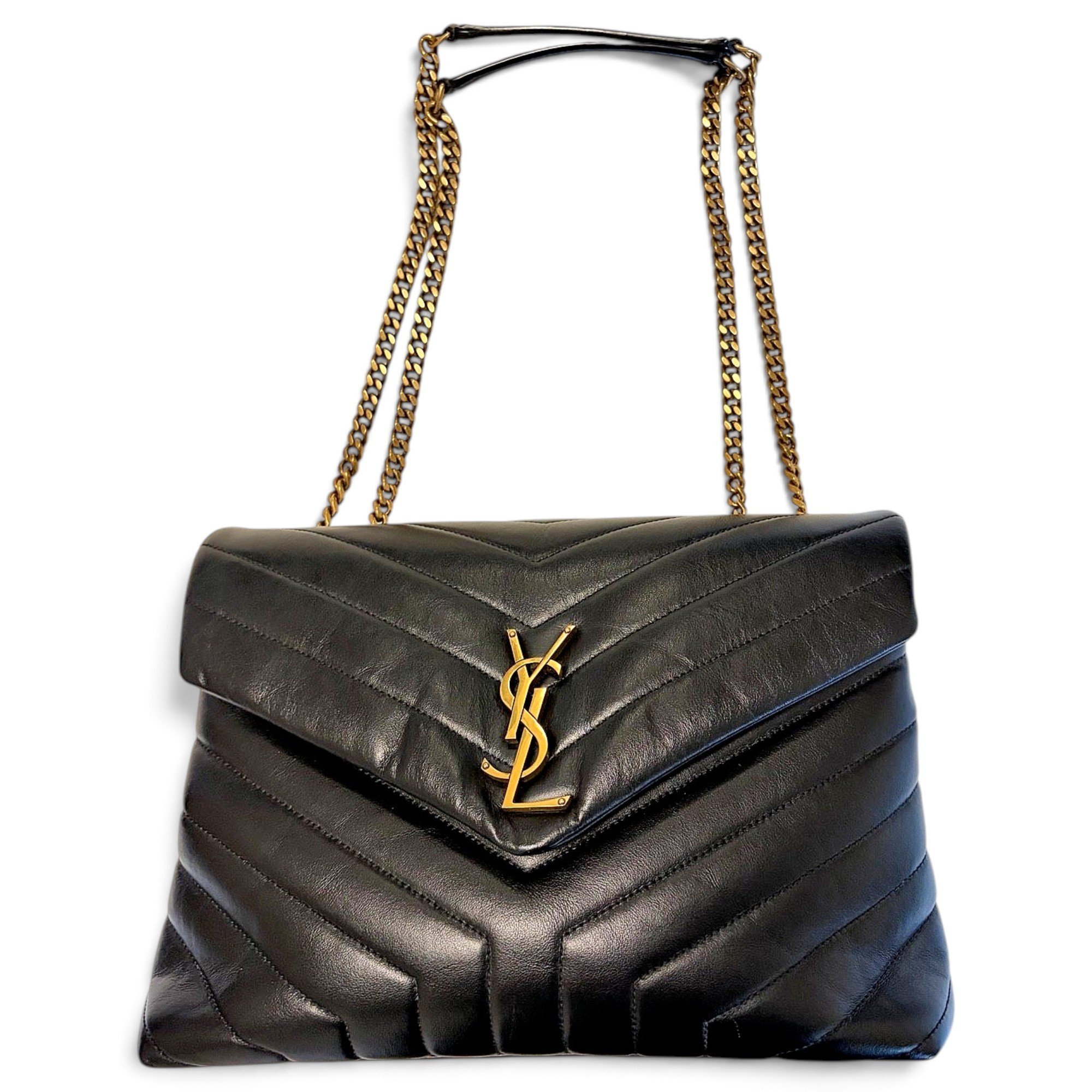 Loulou leather handbag