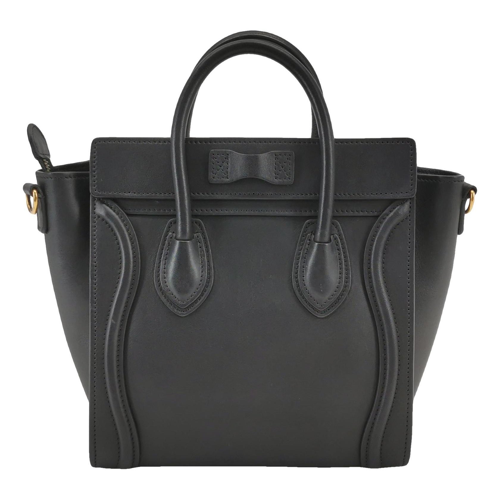 Luggage leather handbag