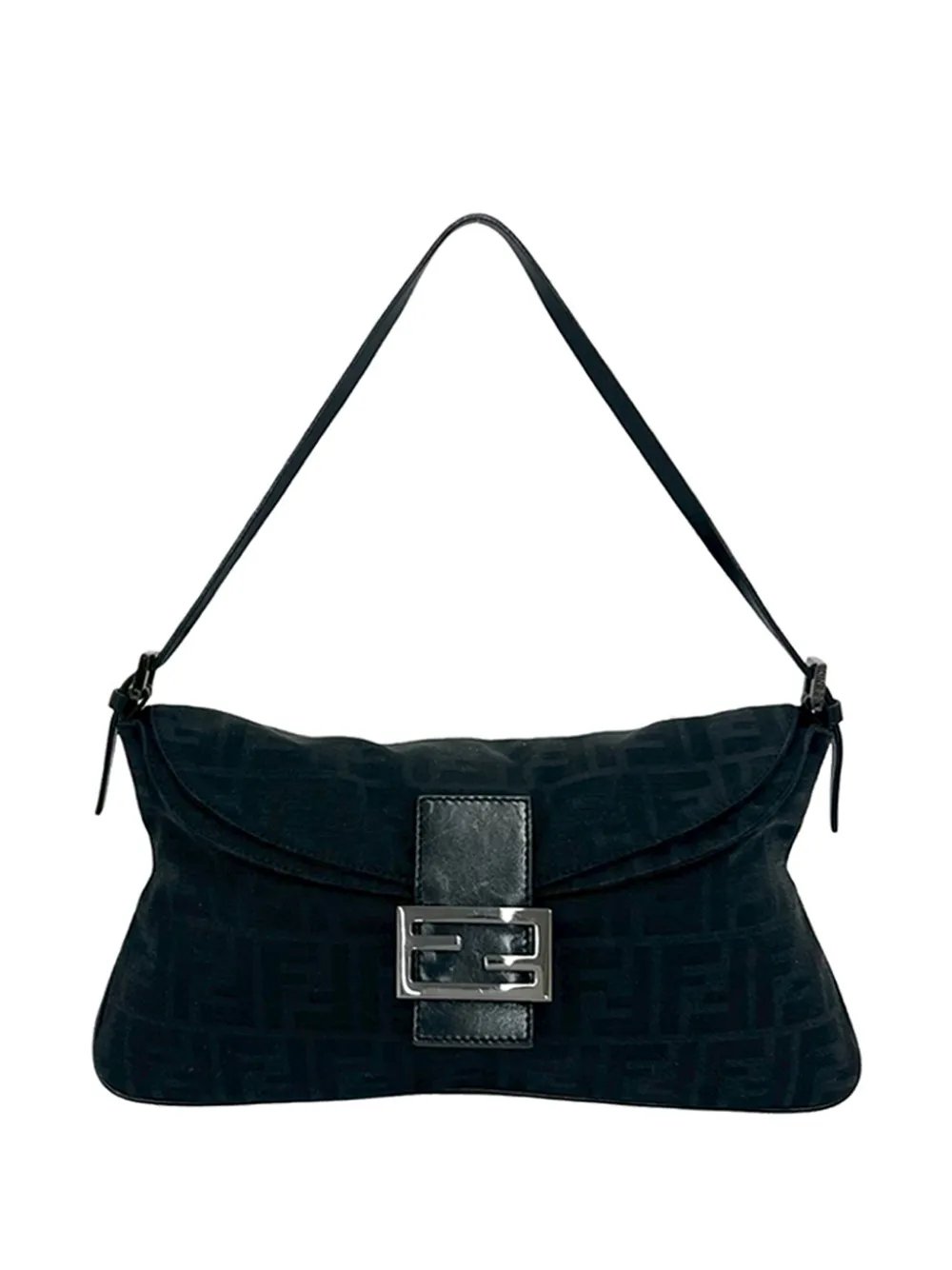 2000-2010 Zucca Canvas Double Flap shoulder bag