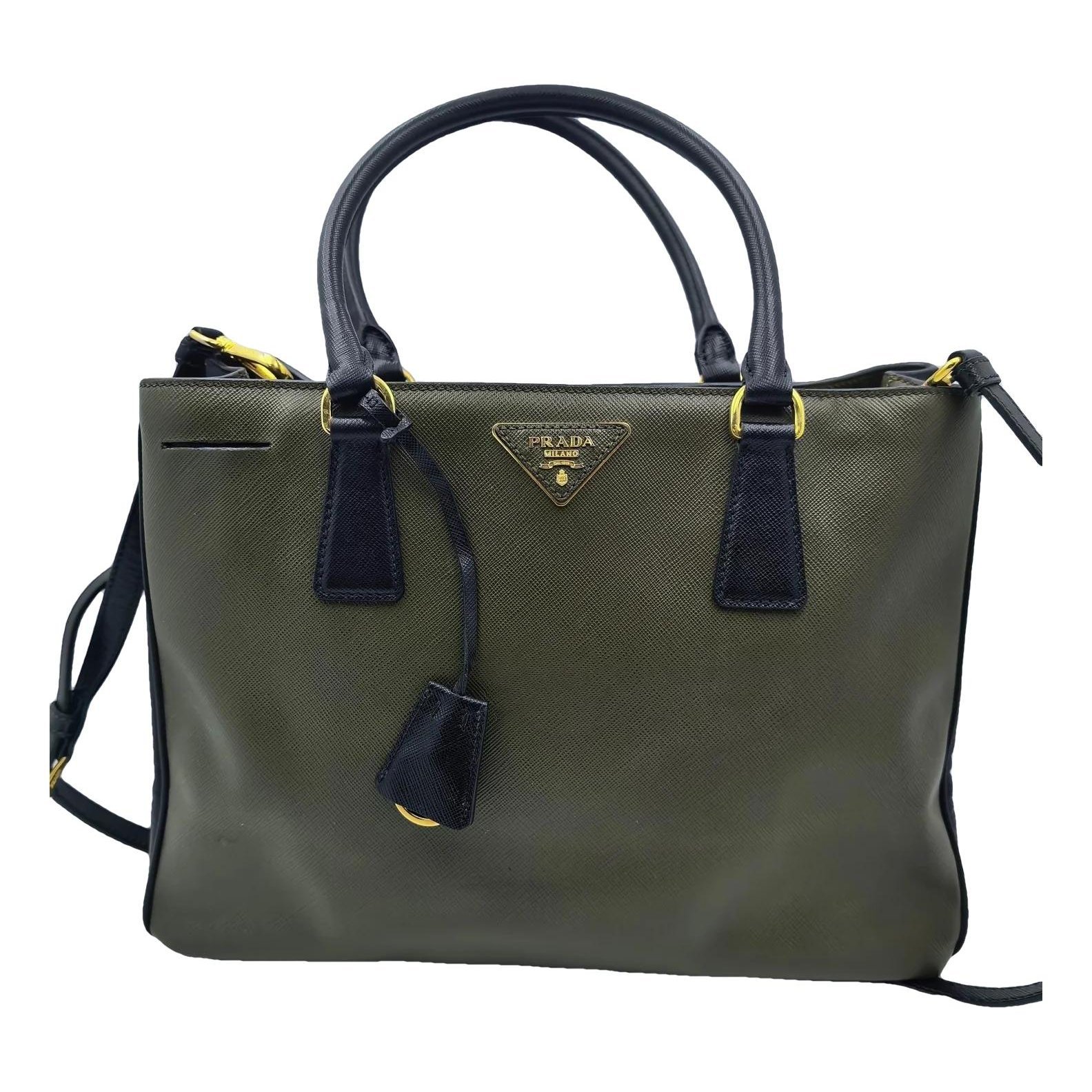Leather tote