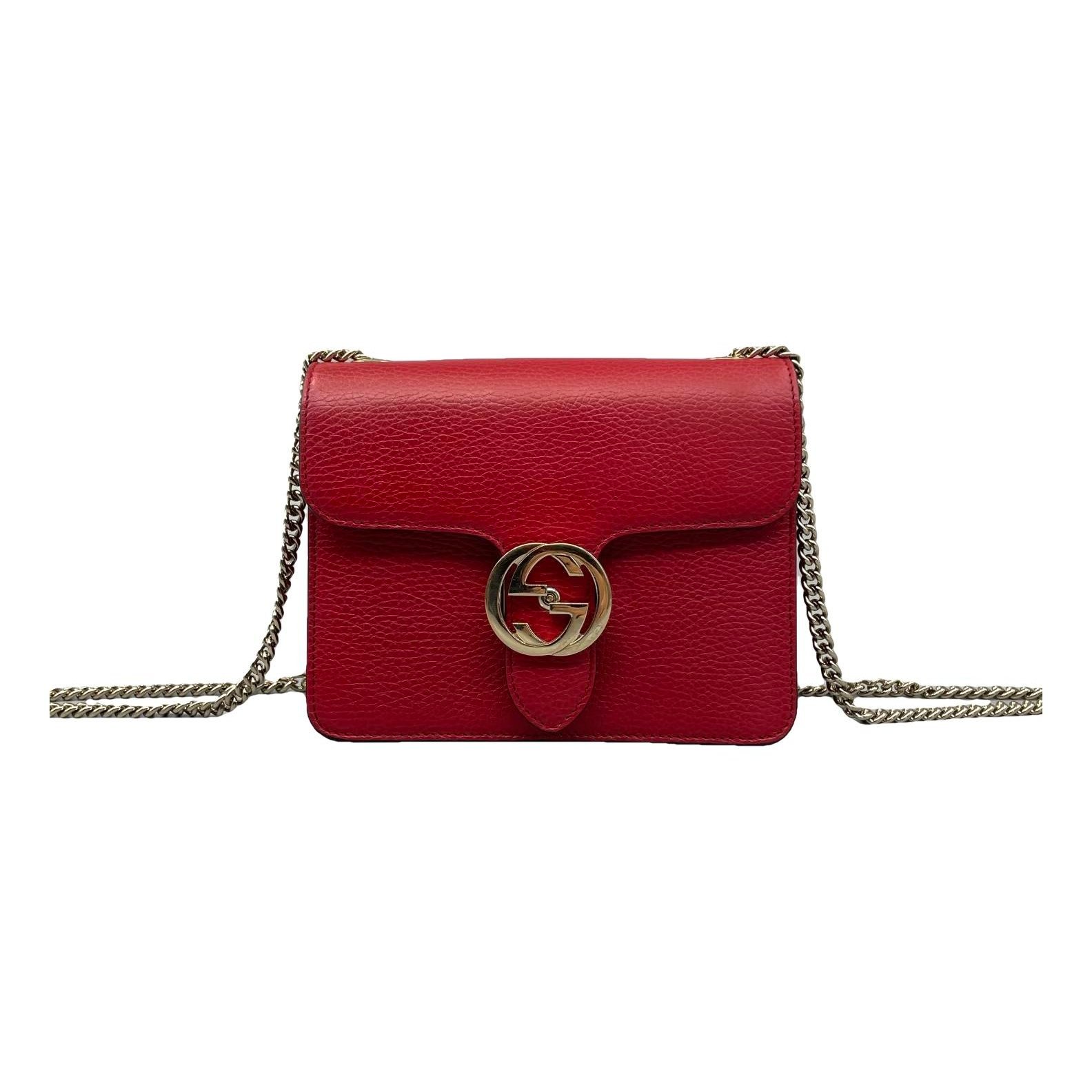 Leather crossbody bag