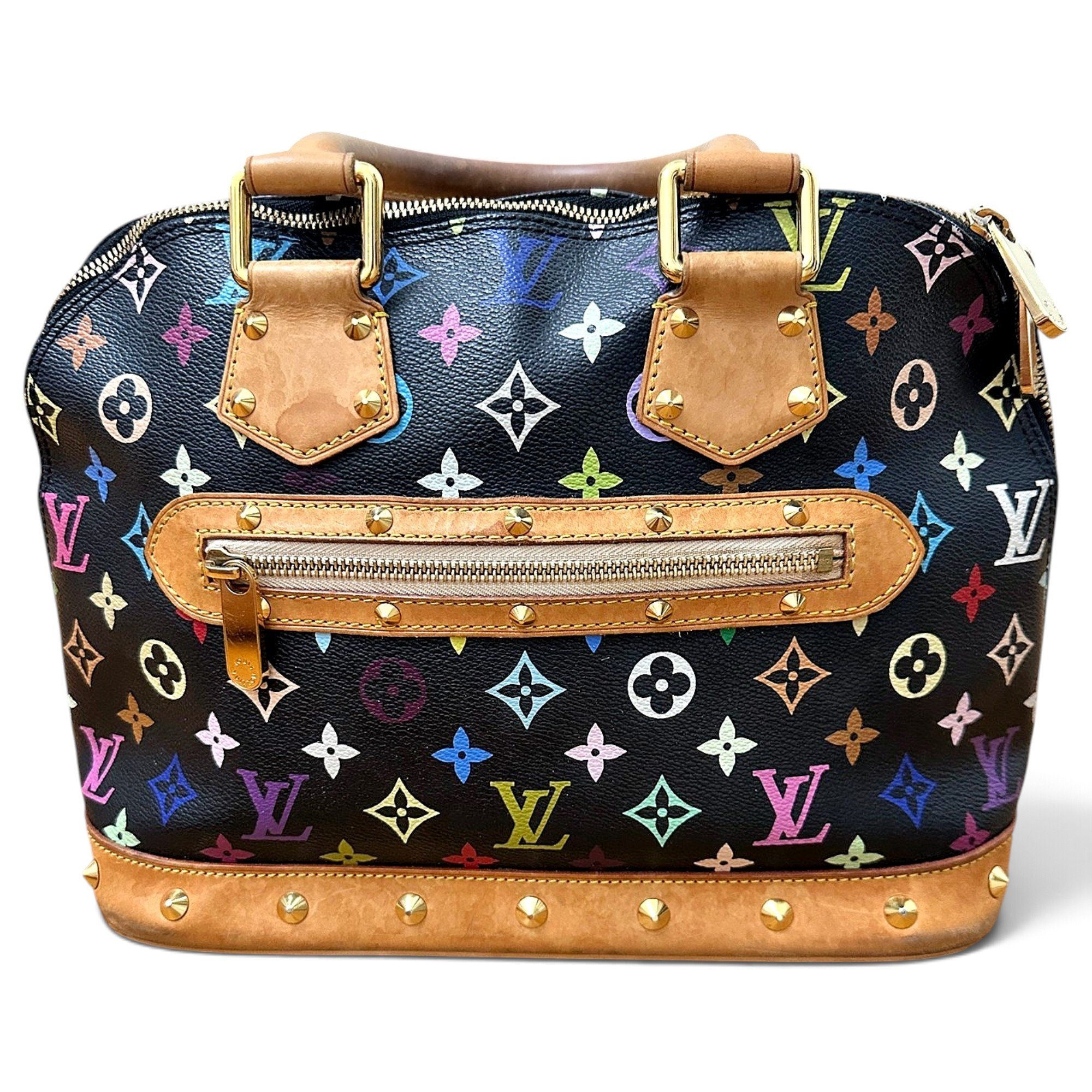 Alma leather handbag
