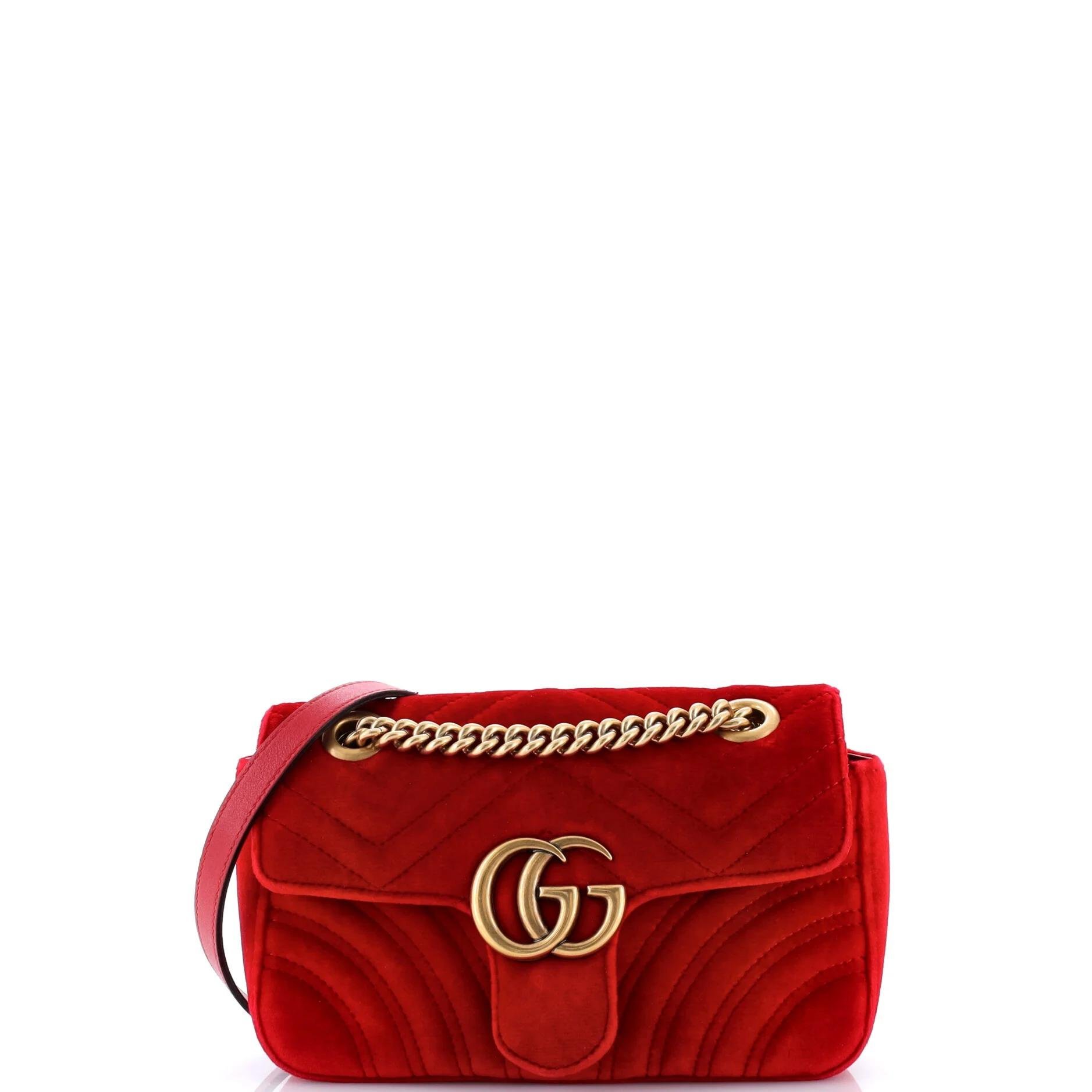Velvet handbag