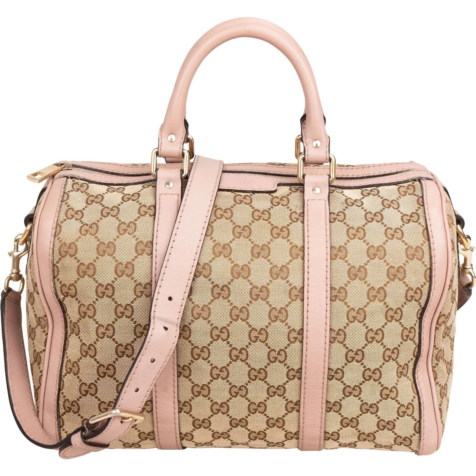 Boston leather handbag