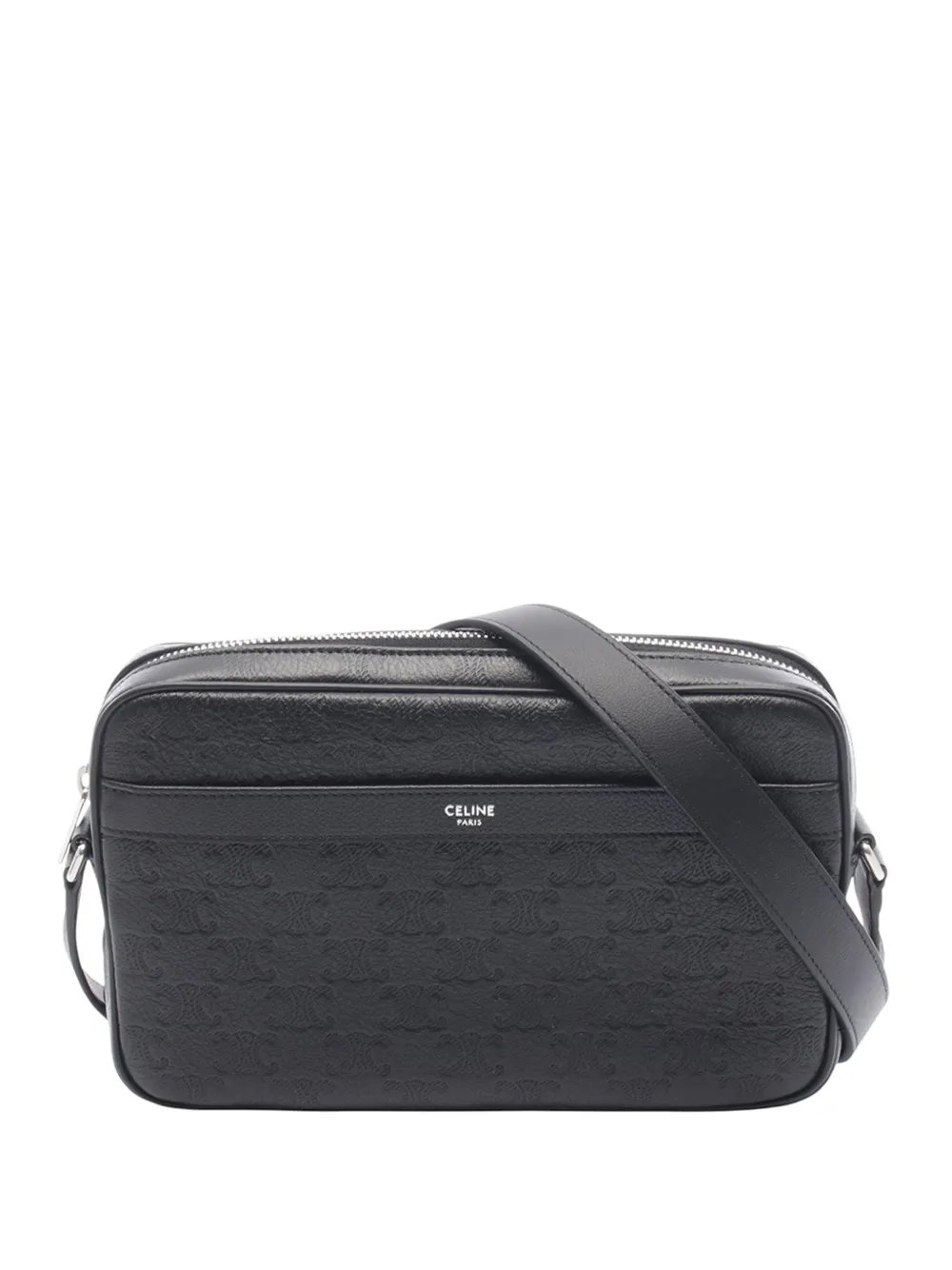 2010-2026 Medium Triomphe Embossed Leather crossbody bag