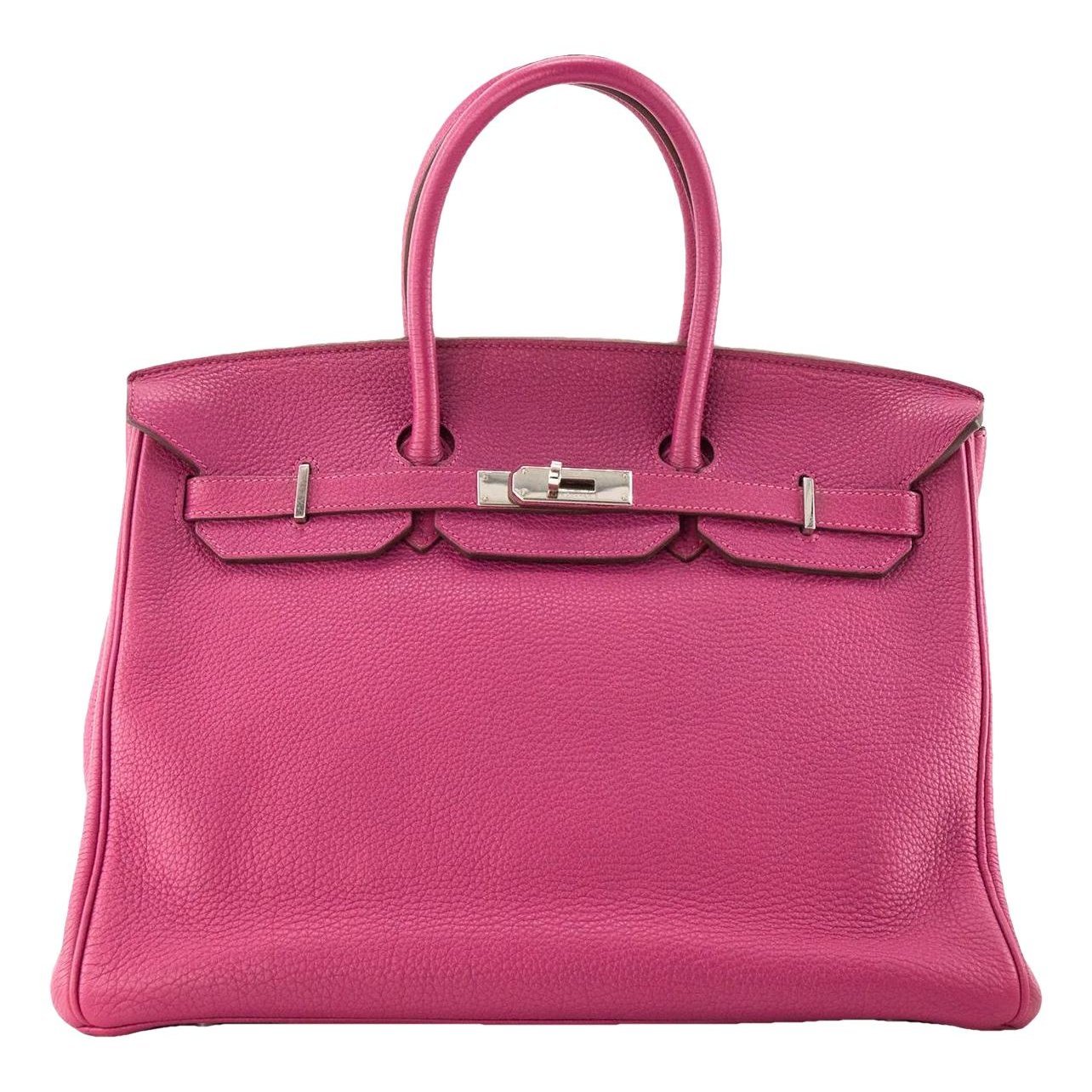 Hermes Birkin 35 Handbag Togo Leather 2011