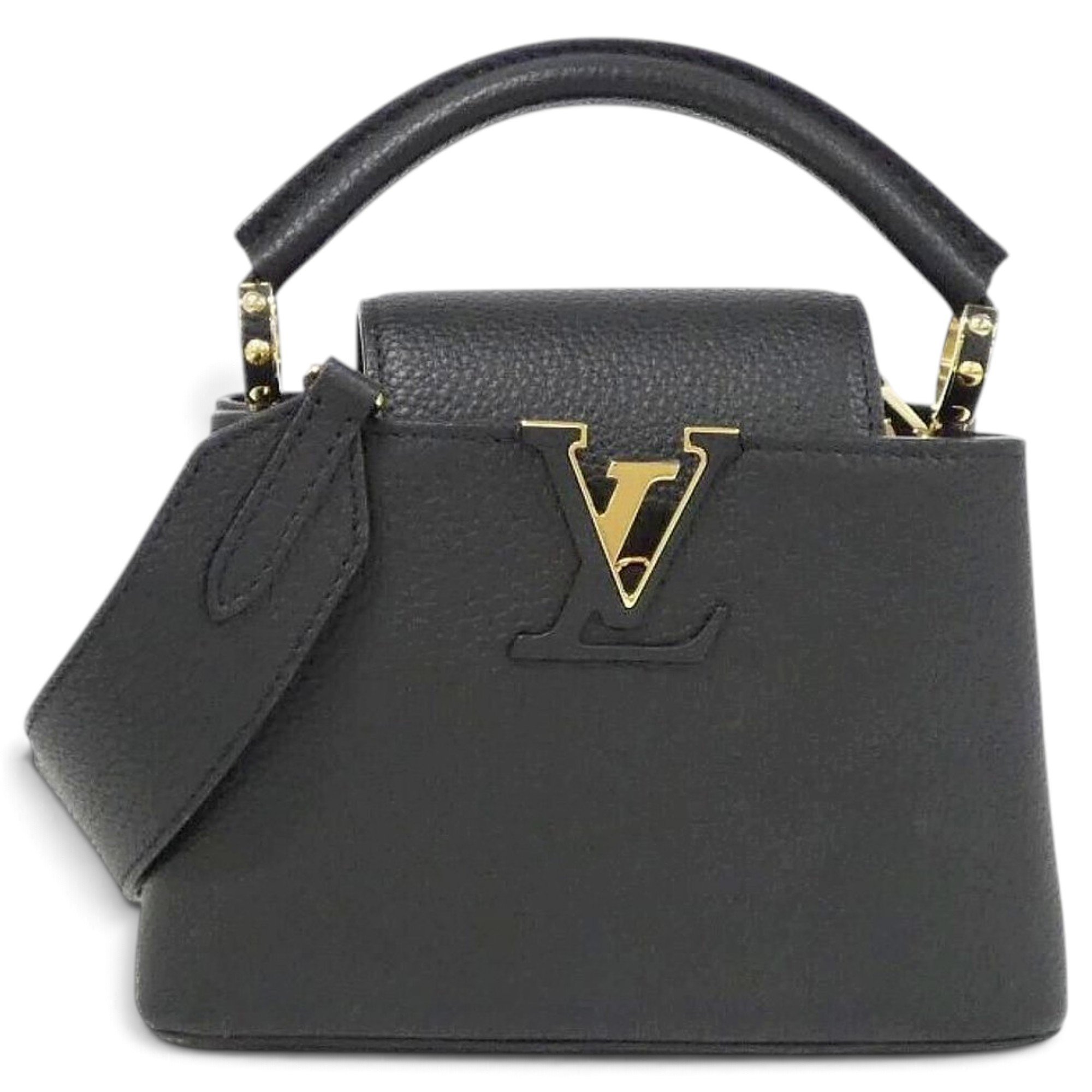 Capucines leather handbag