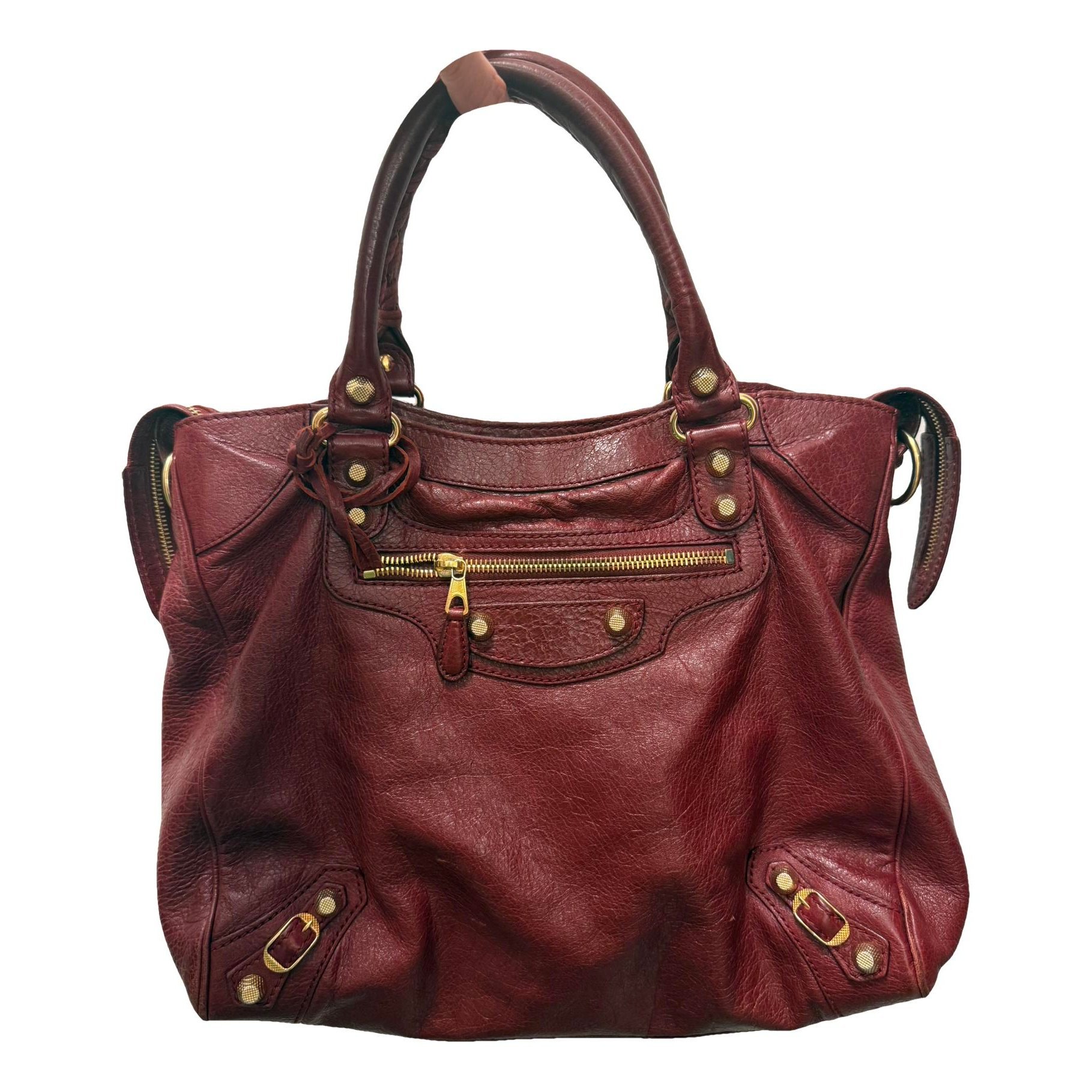 Town leather crossbody bag