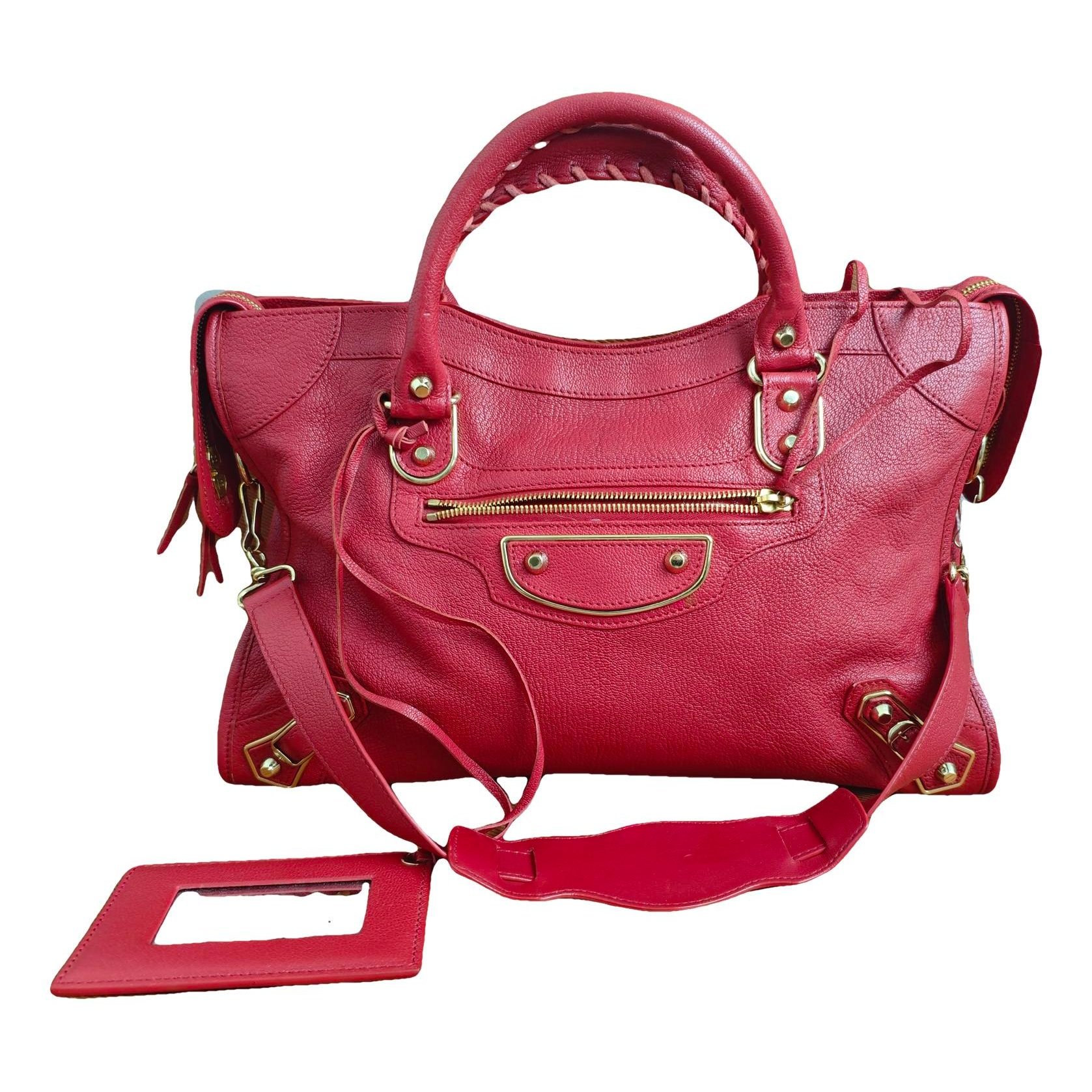 Balenciaga City leather handbag