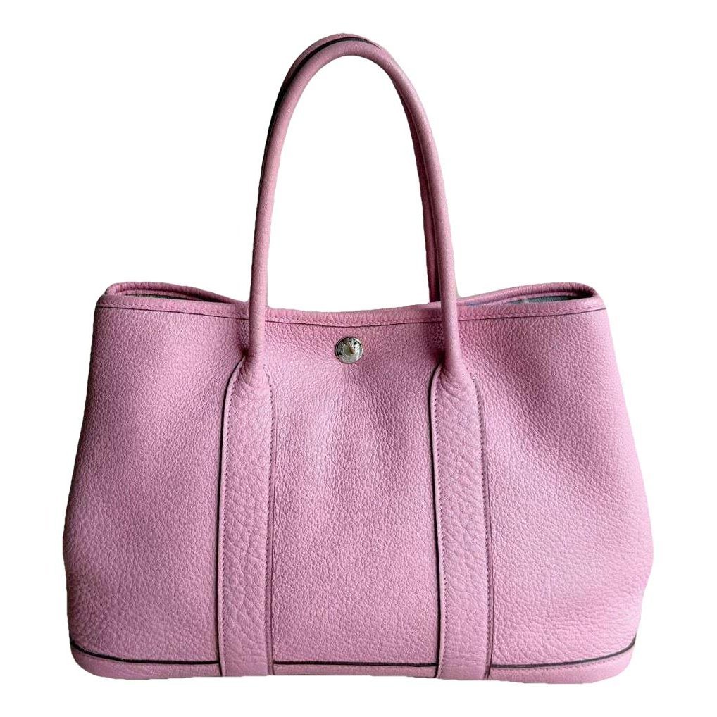 Garden Party leather handbag