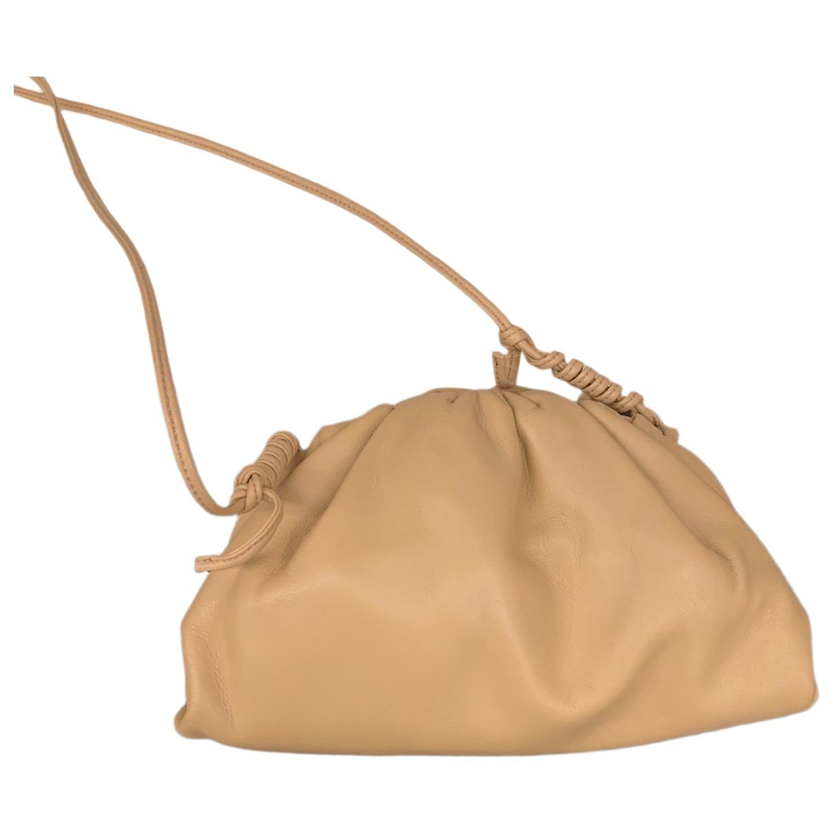 Pouch leather handbag