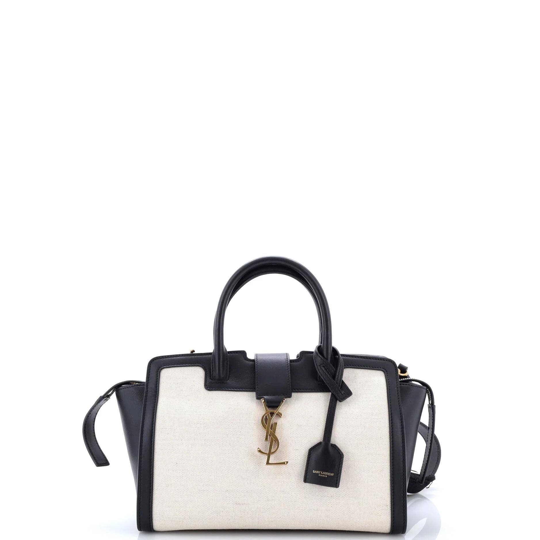 Leather tote
