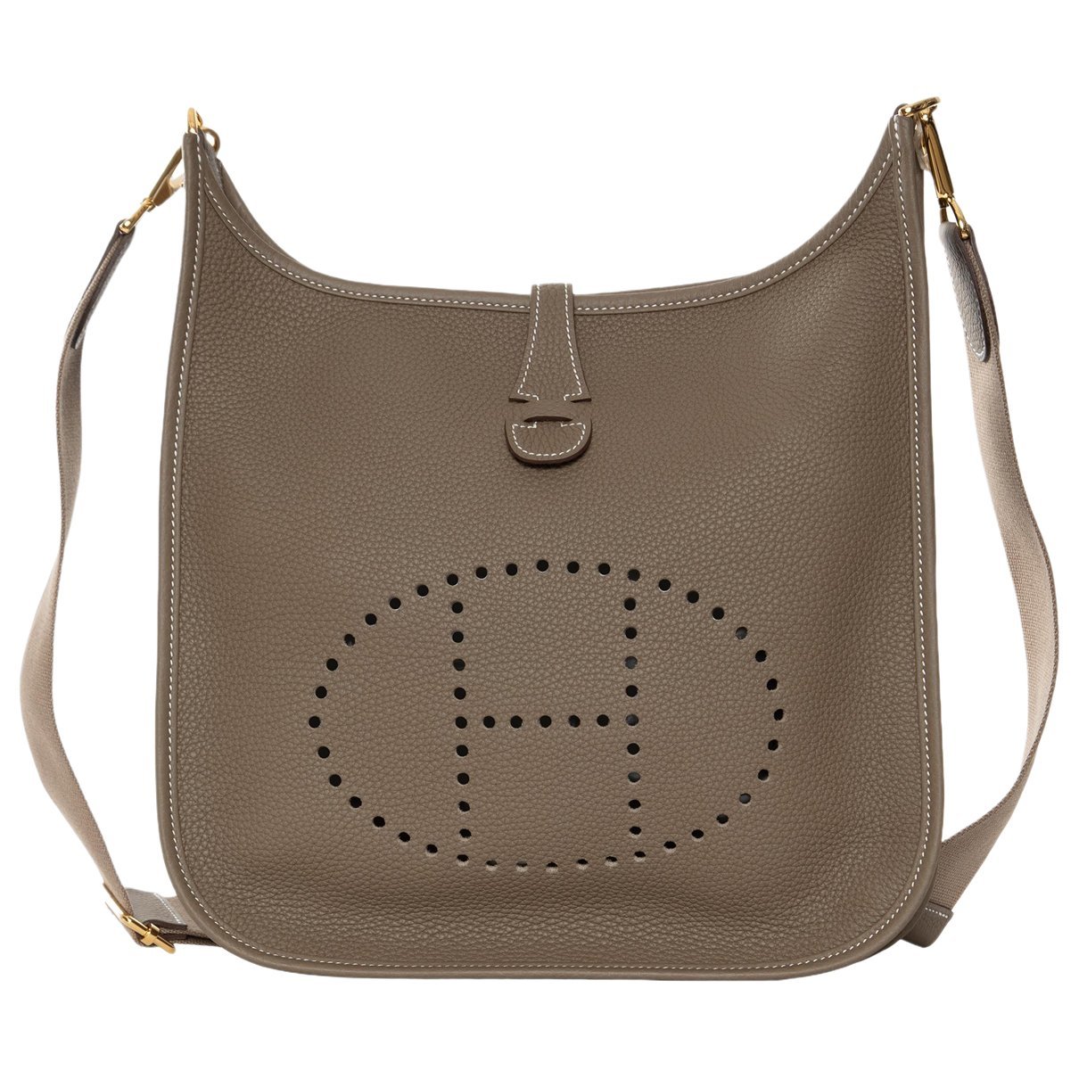 Evelyne leather handbag