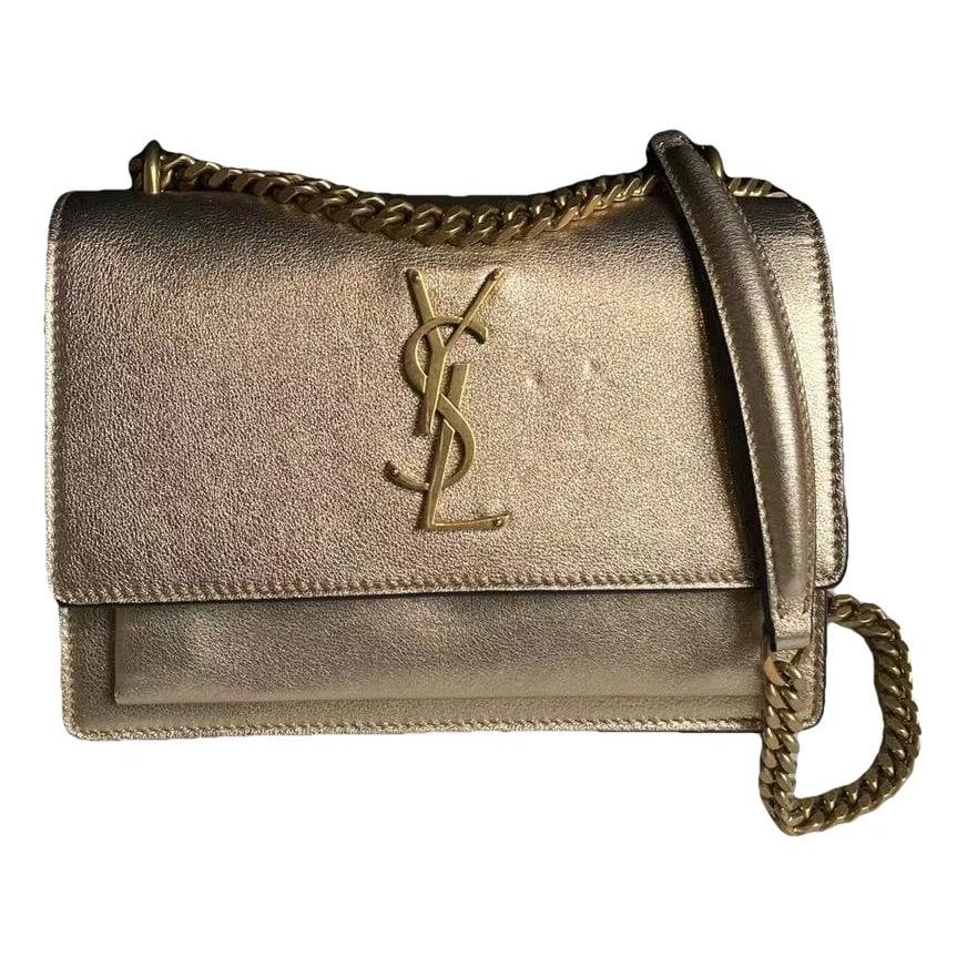 Sunset leather handbag