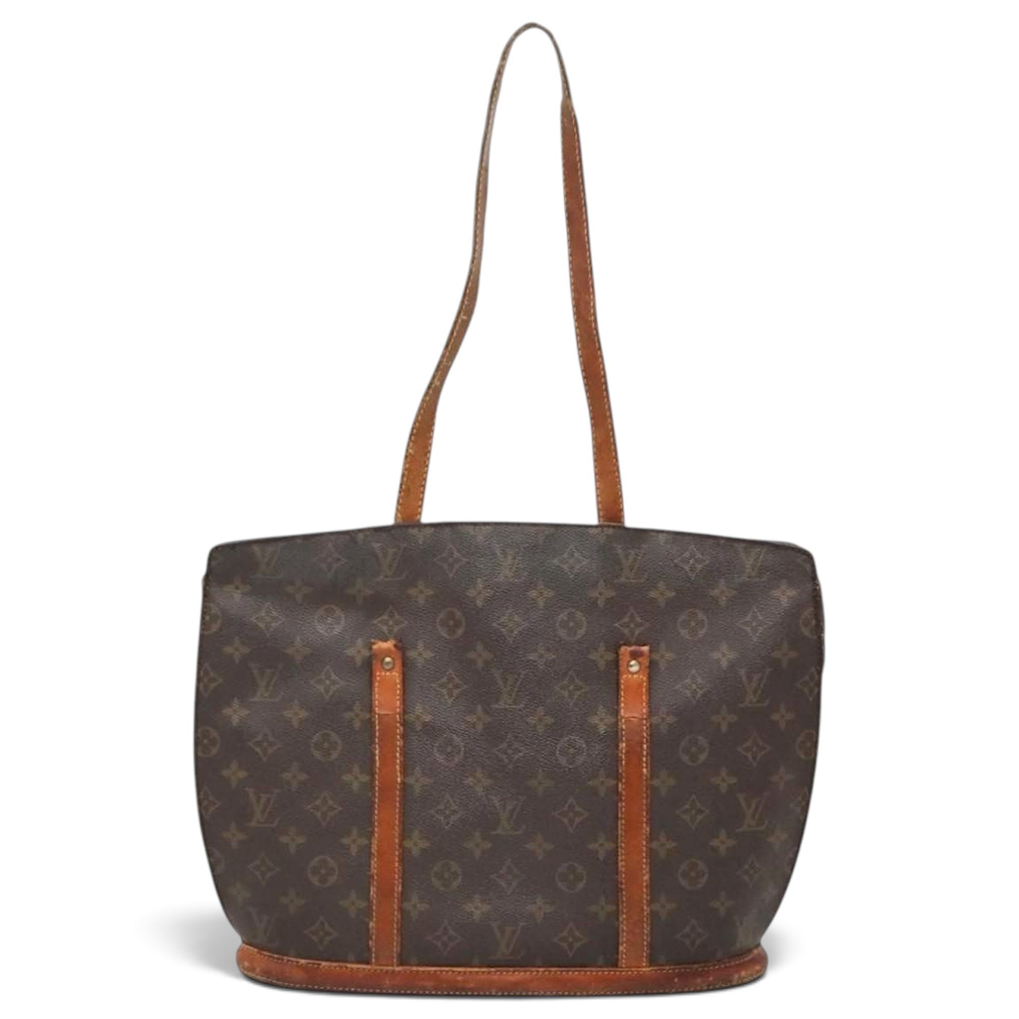 Babylone leather tote