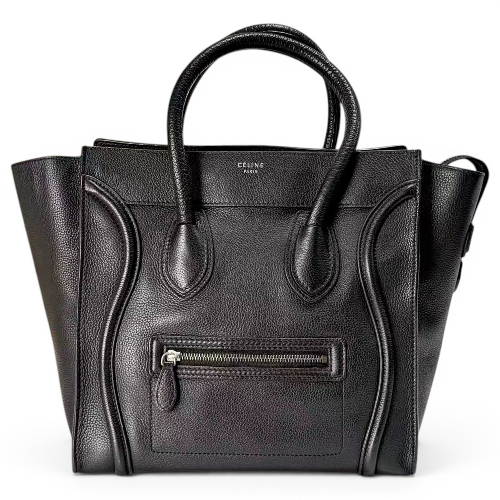 Luggage leather handbag