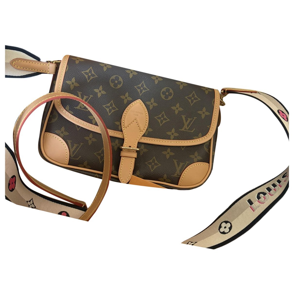 Louis Vuitton Diane leather crossbody bag