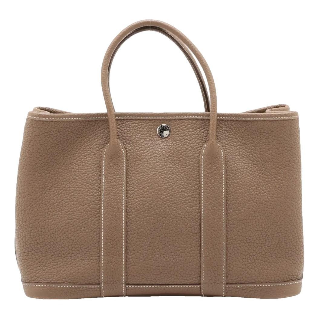 Garden Party leather tote
