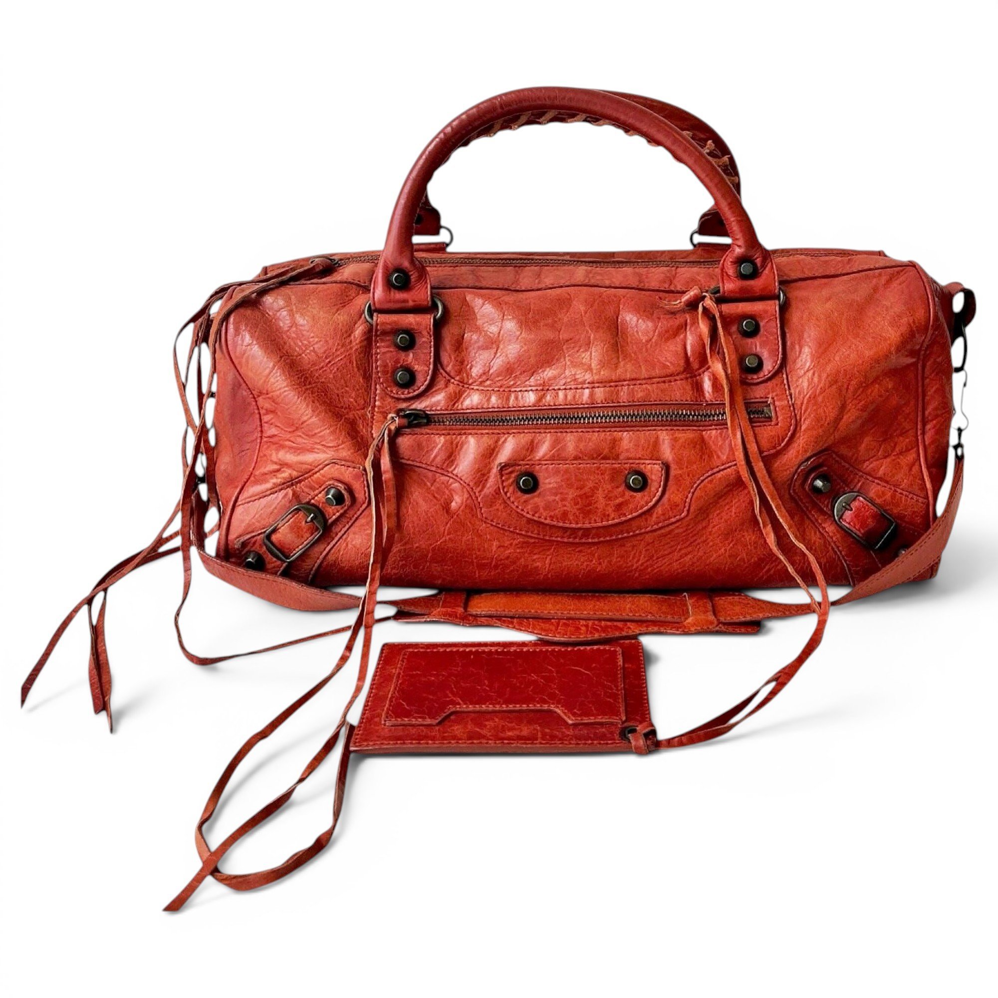 Twiggy leather satchel
