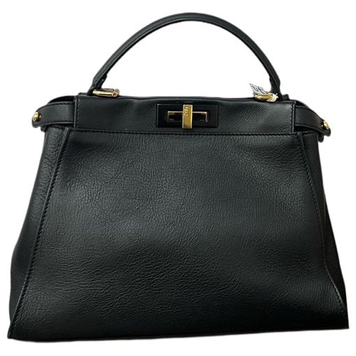 Peekaboo leather handbag
