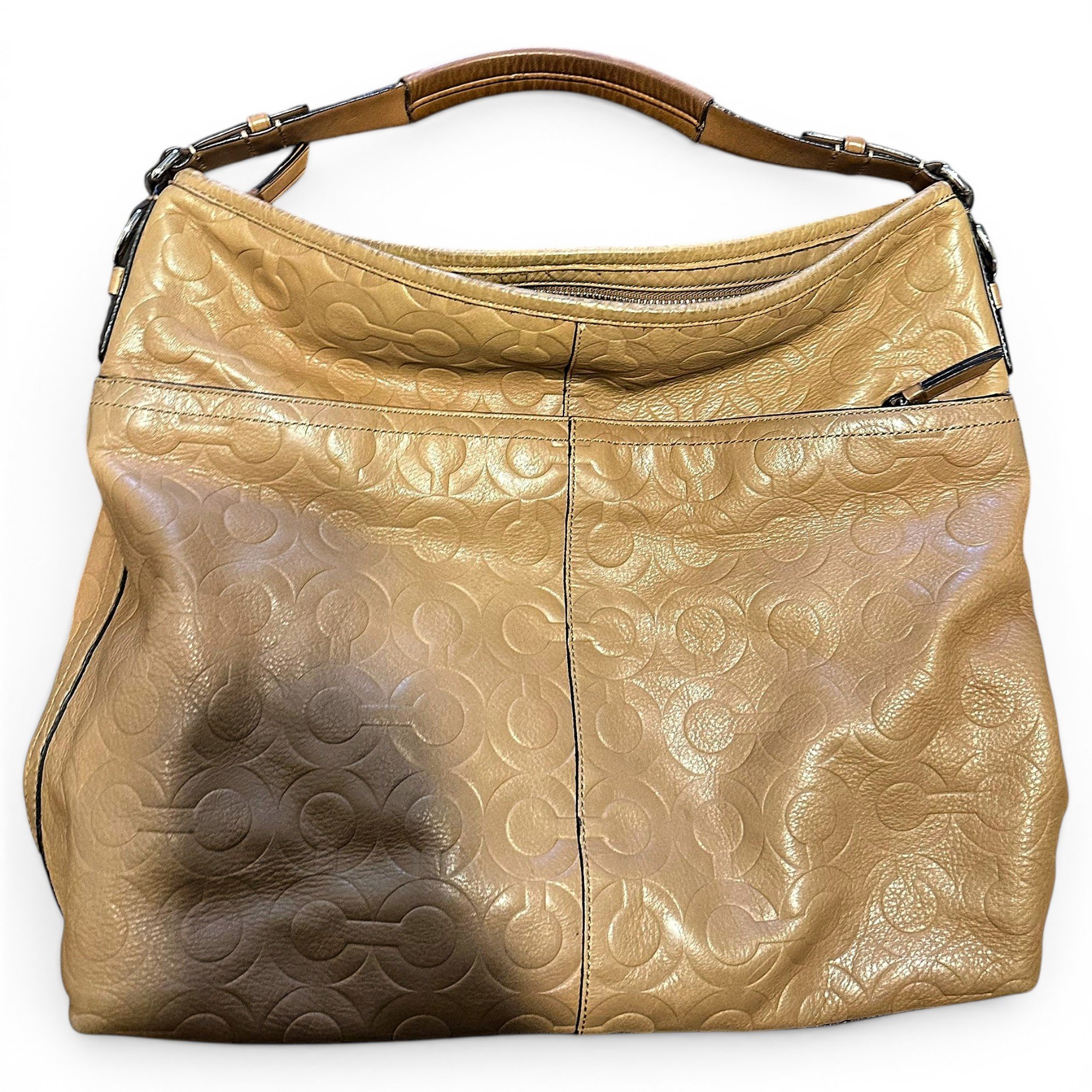 Leather handbag