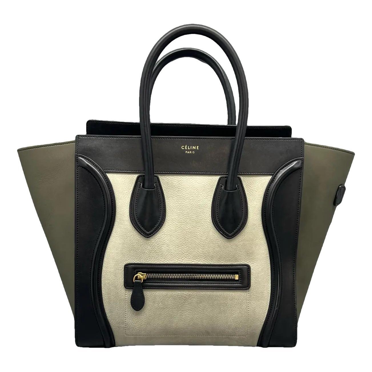 Luggage leather handbag