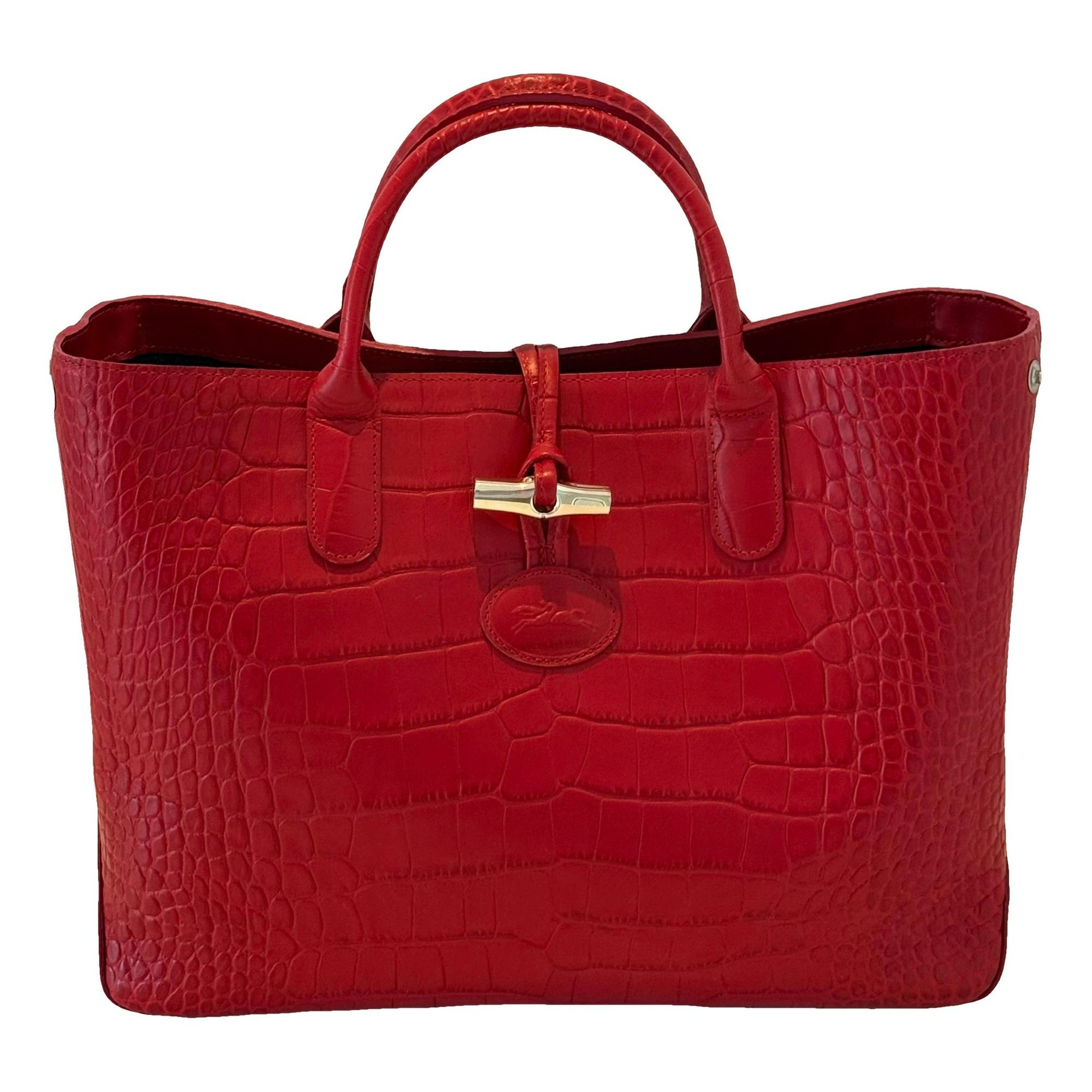 Roseau leather handbag