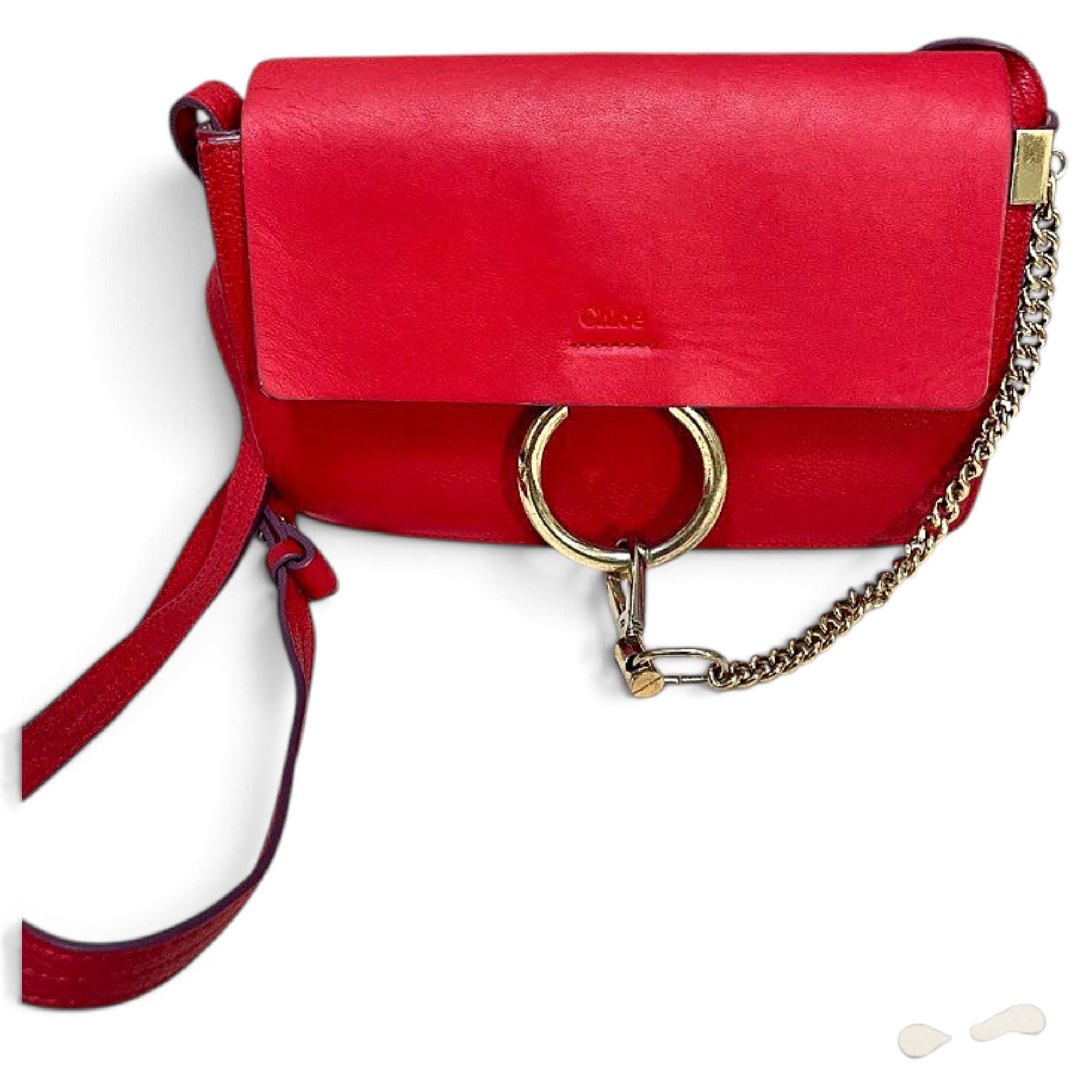 Faye leather crossbody bag
