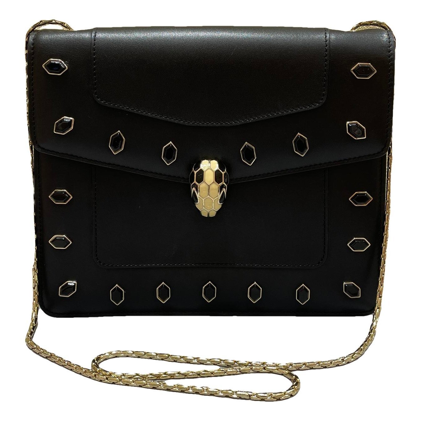 Serpenti leather crossbody bag