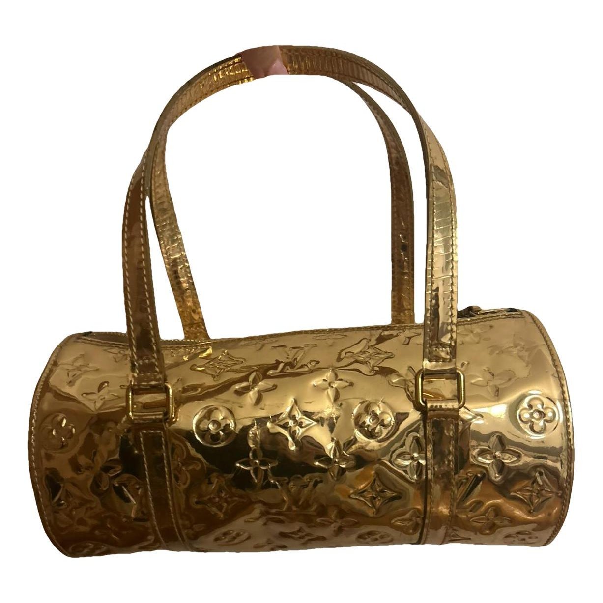 Papillon BB leather handbag