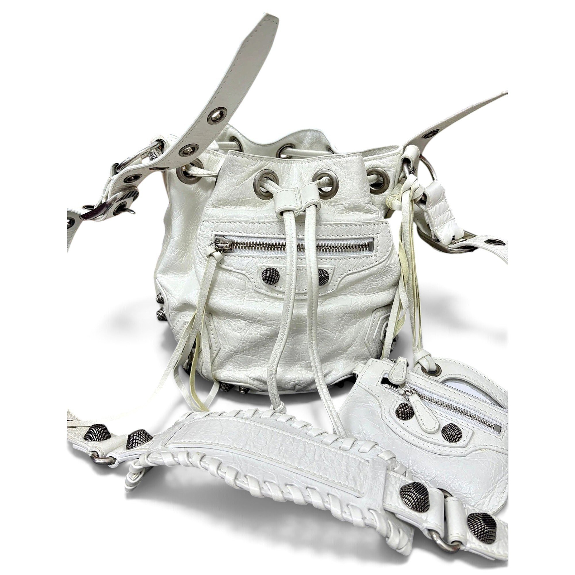 Le Cagole leather handbag