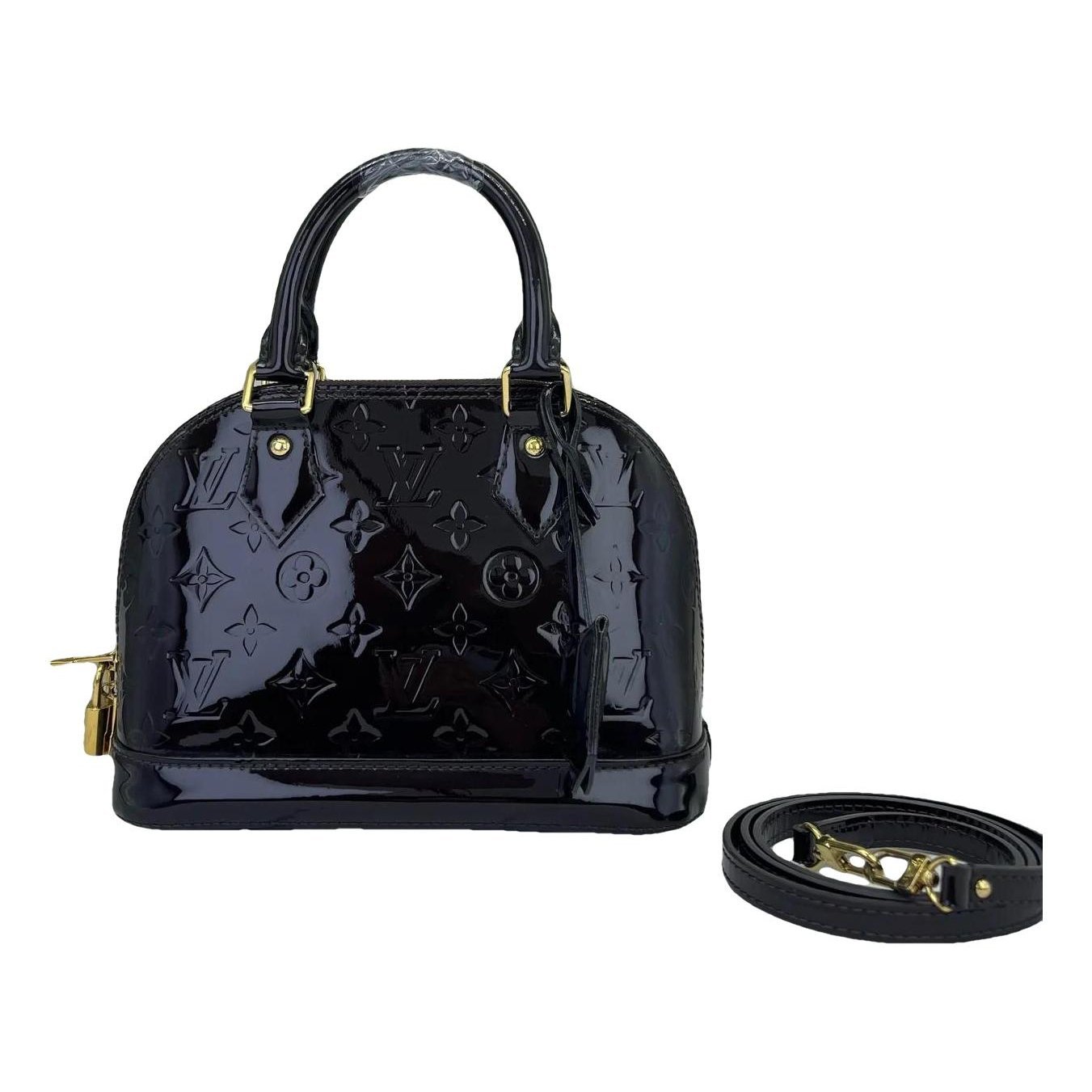 Alma patent leather mini bag