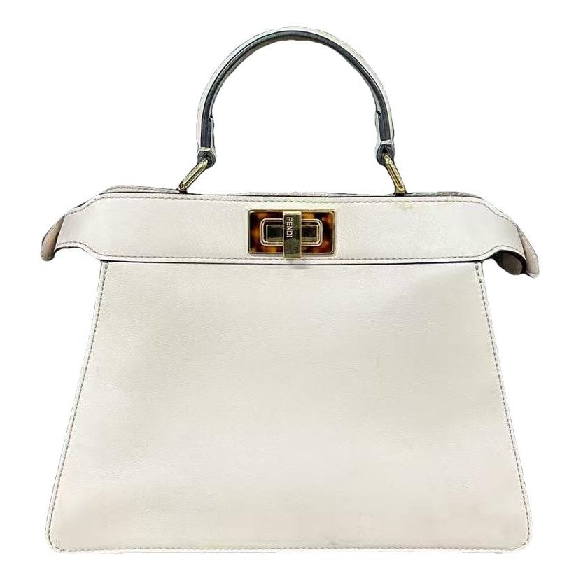 Peekaboo leather handbag