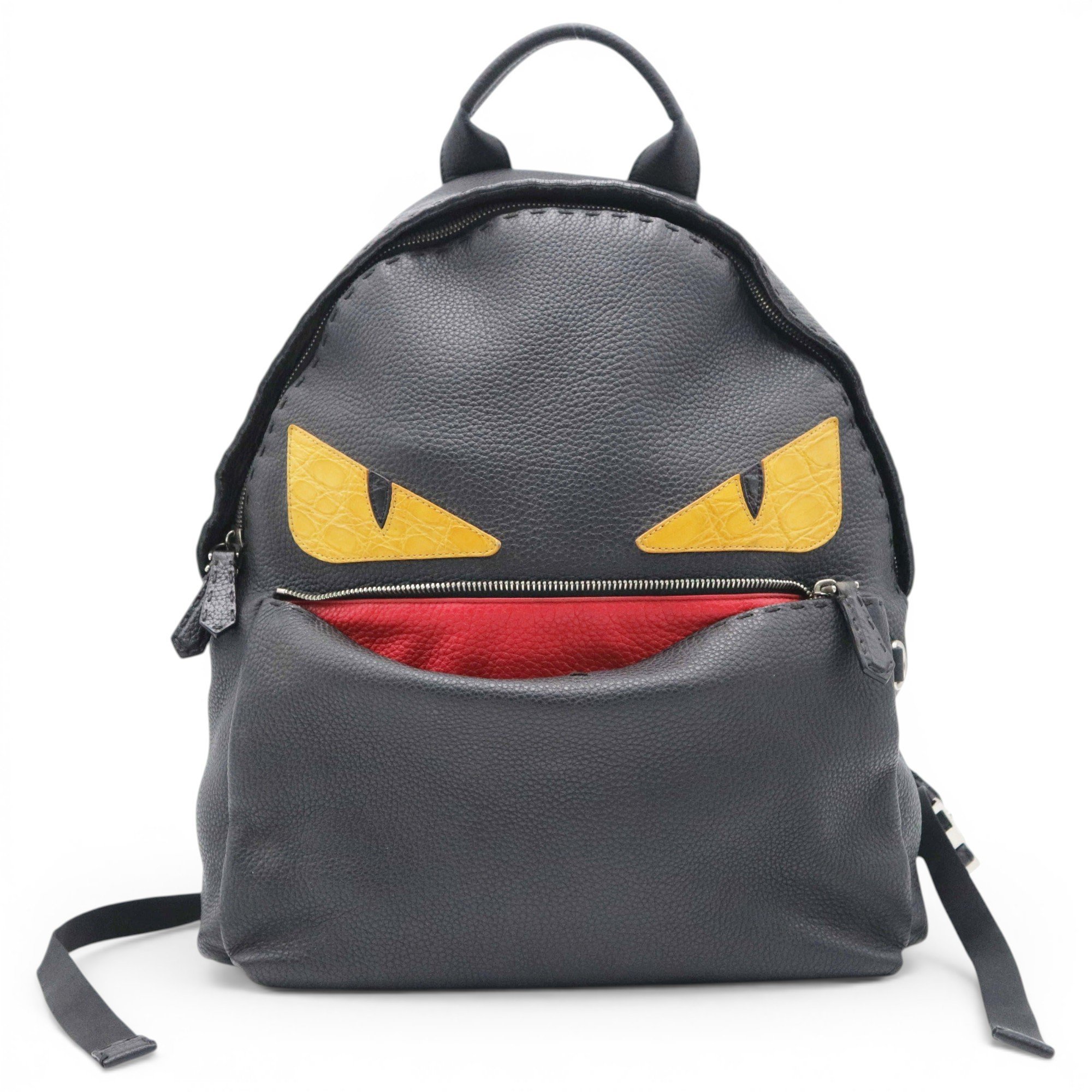 Leather backpack