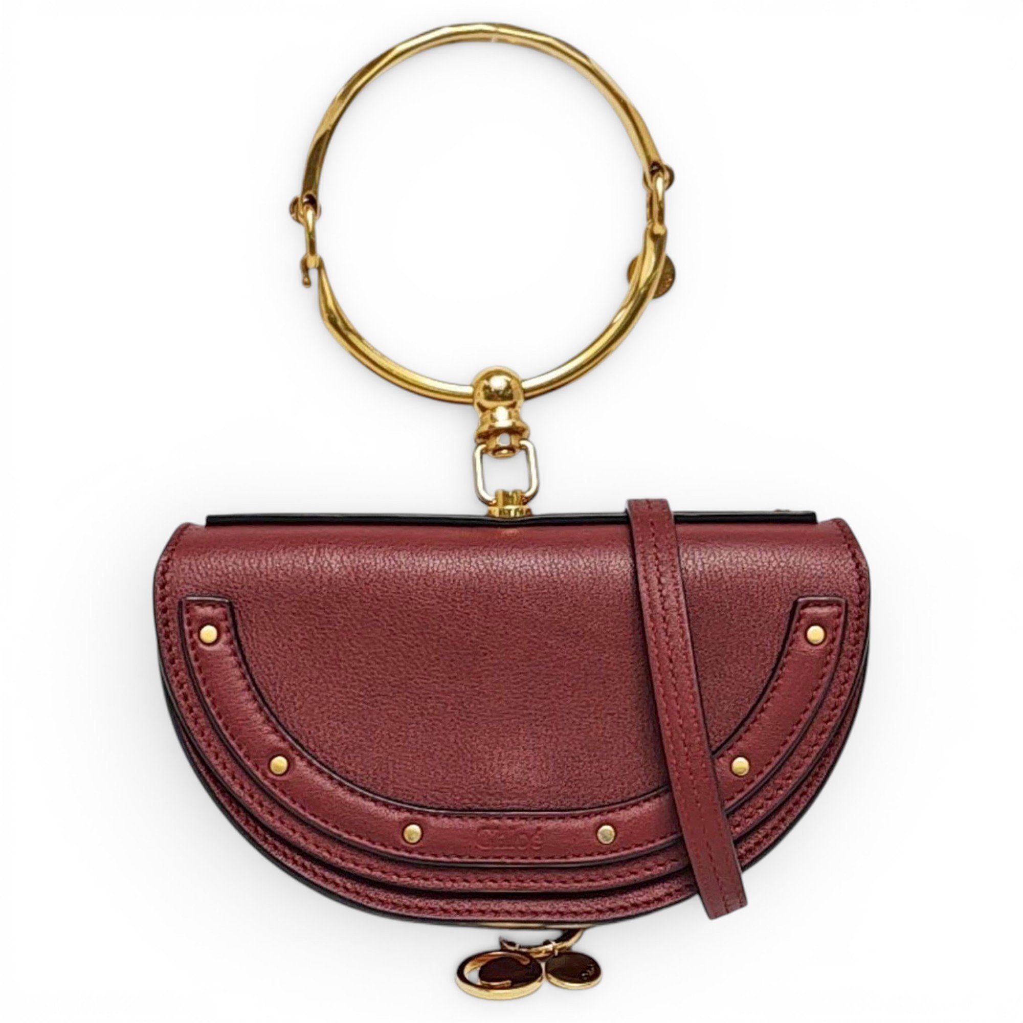 Bracelet Nile leather crossbody bag