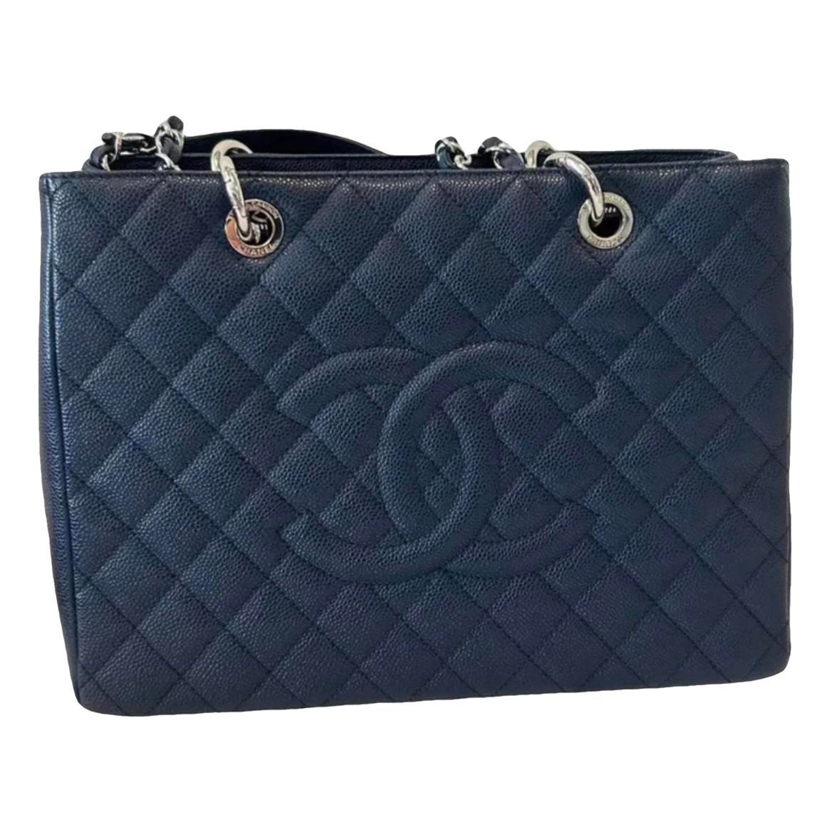 Grand shopping leather tote