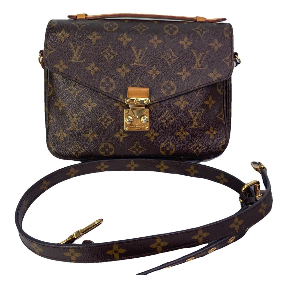 Metis leather crossbody bag
