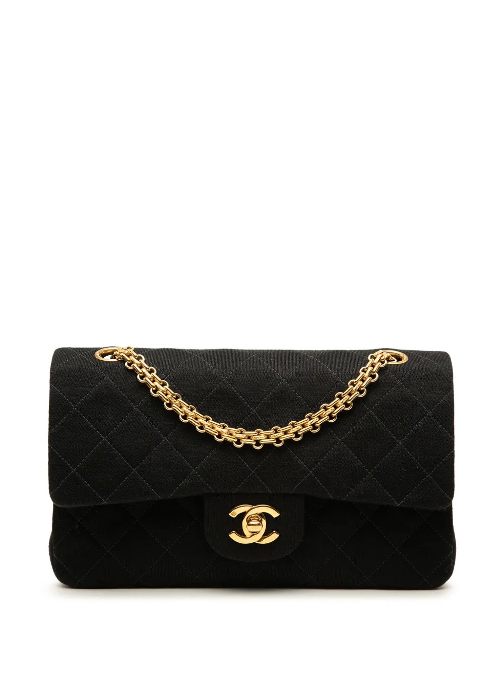 1996-1997 Small Classic Jersey Double Flap shoulder bag