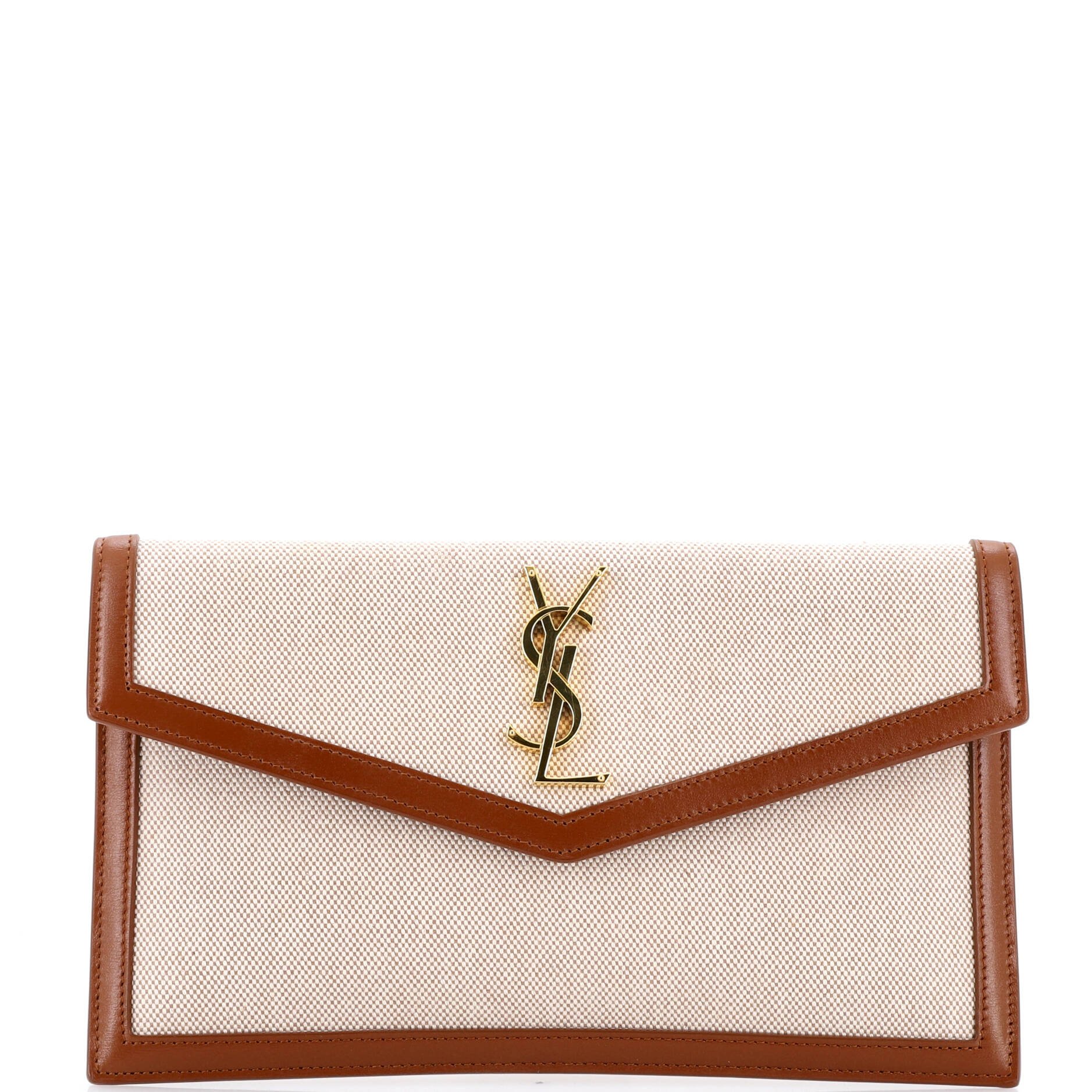 Uptown Pouch Raffia