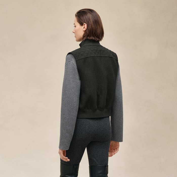 Gris Obscur "Chaine d'Ancre" Sleeveless Vest