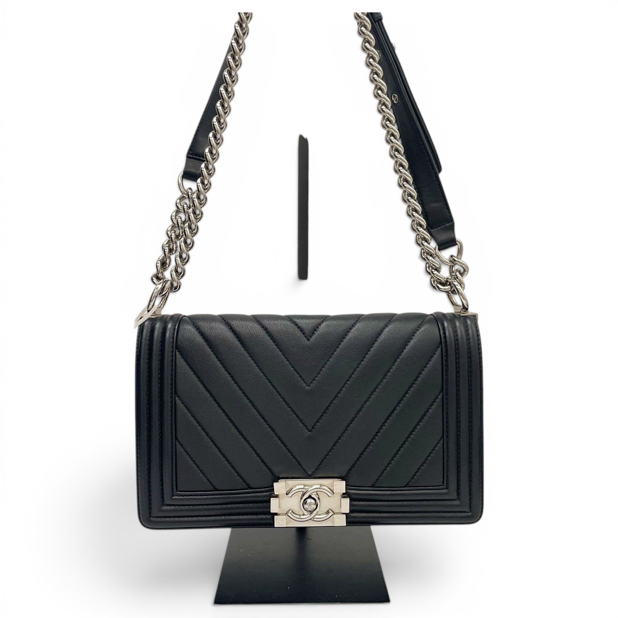 Boy leather crossbody bag