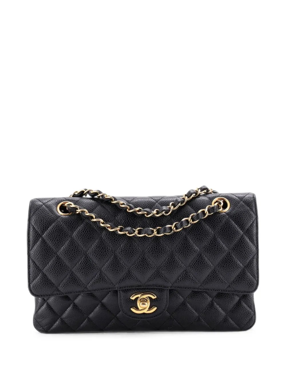 Classic Double Flap Bag Quilted Caviar Medium shoulder bag