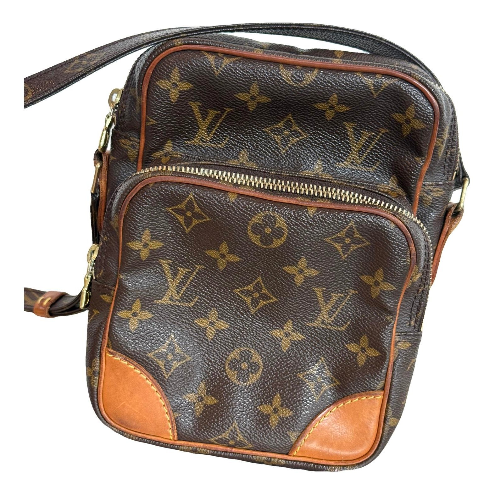 Amazon leather crossbody bag